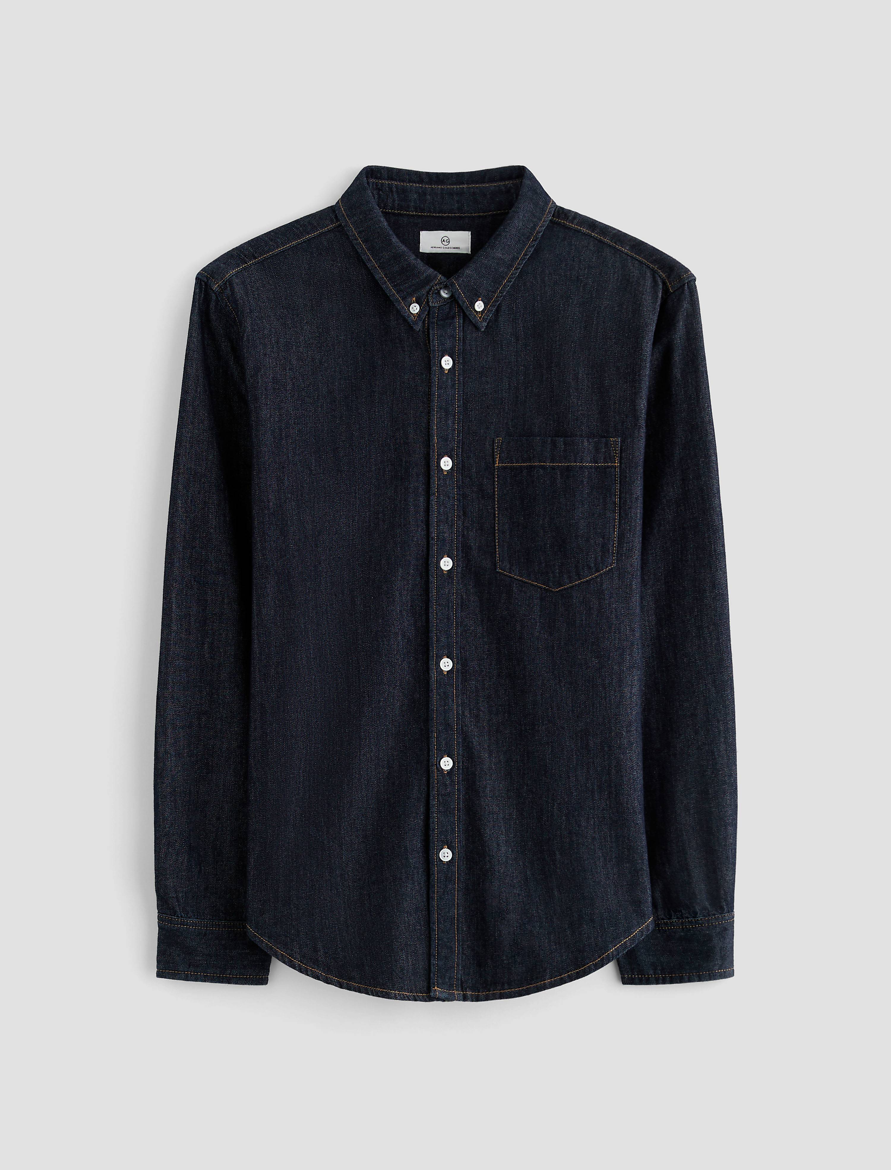 【oan】Grion Gradation Denim Shirt GRADIENT DENIM SHIRT – Feng Chen Wang