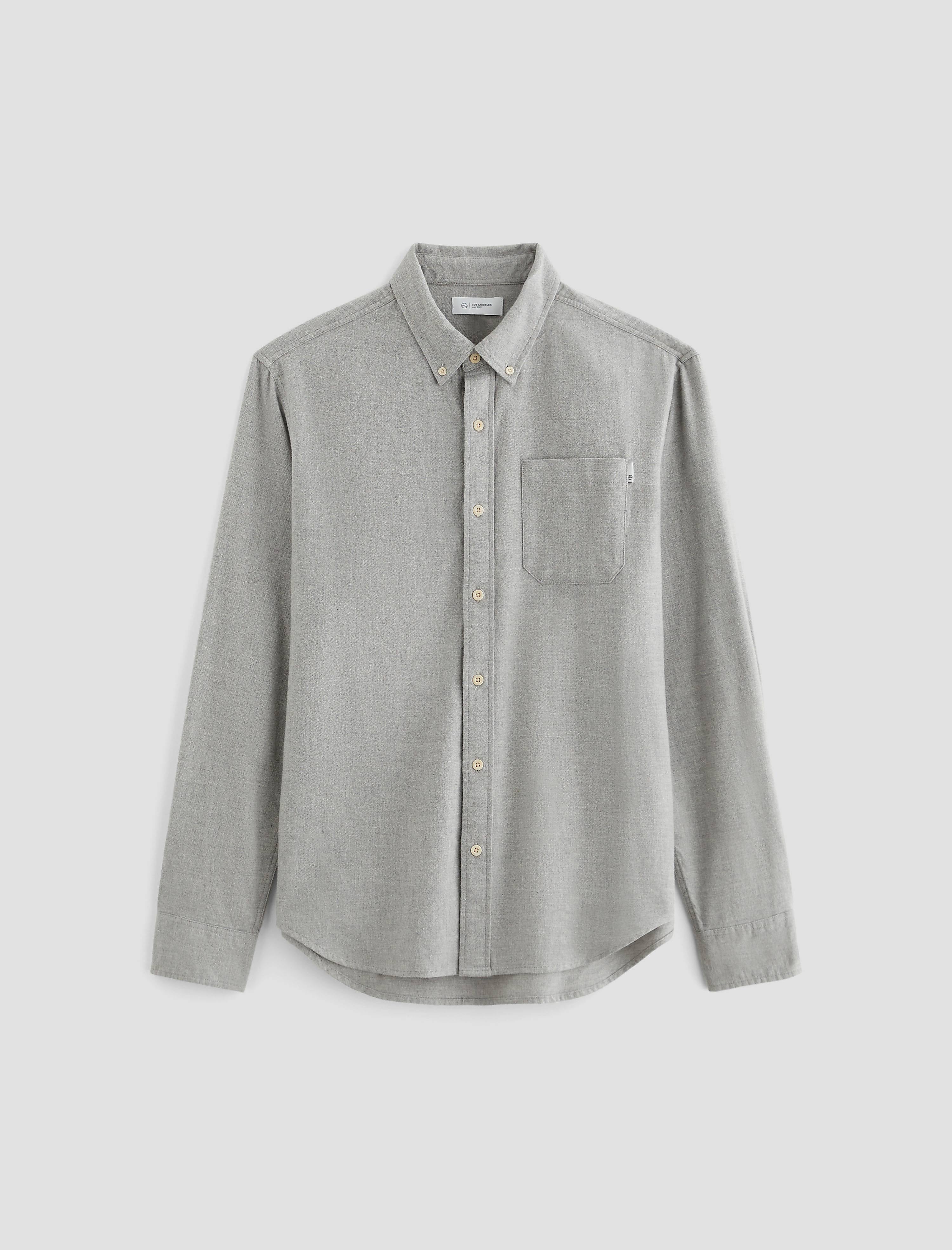 Men Aiden Dress Shirt Heather Grey at AG Jeans Official Store
