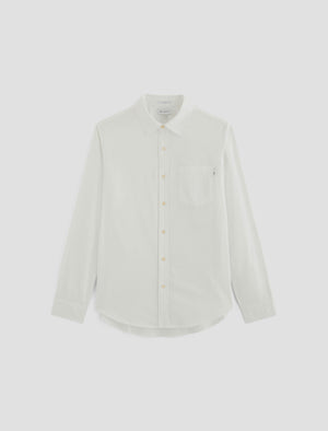 Aiden Shirt White Classic Fit Long Sleeve Men Top Photo 9
