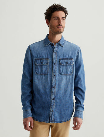 Men Aiden Utility Shirt Valley View at AG Jeans Official Store