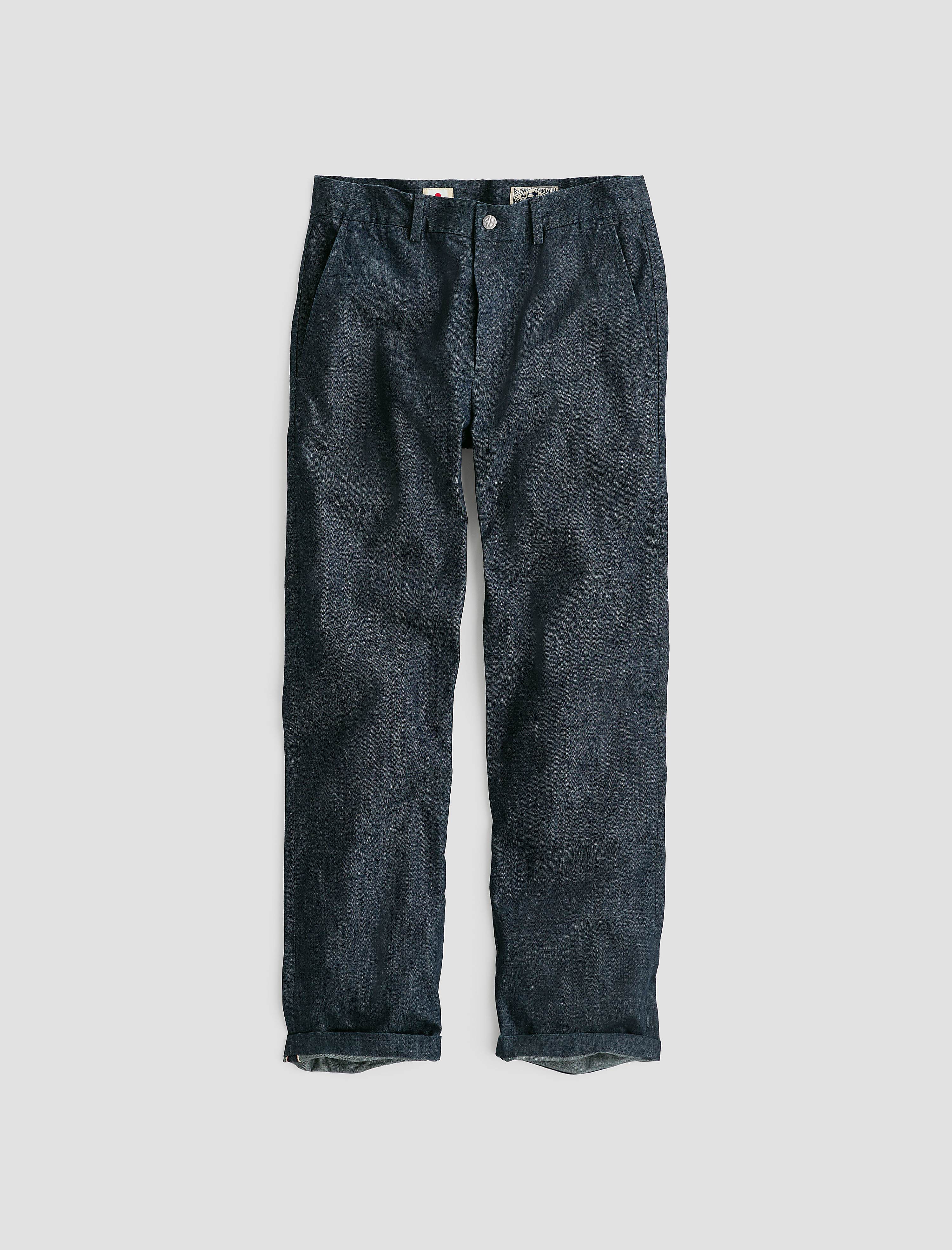 Archie Selvage Carlson Straight Trouser Men Bottom Photo 9