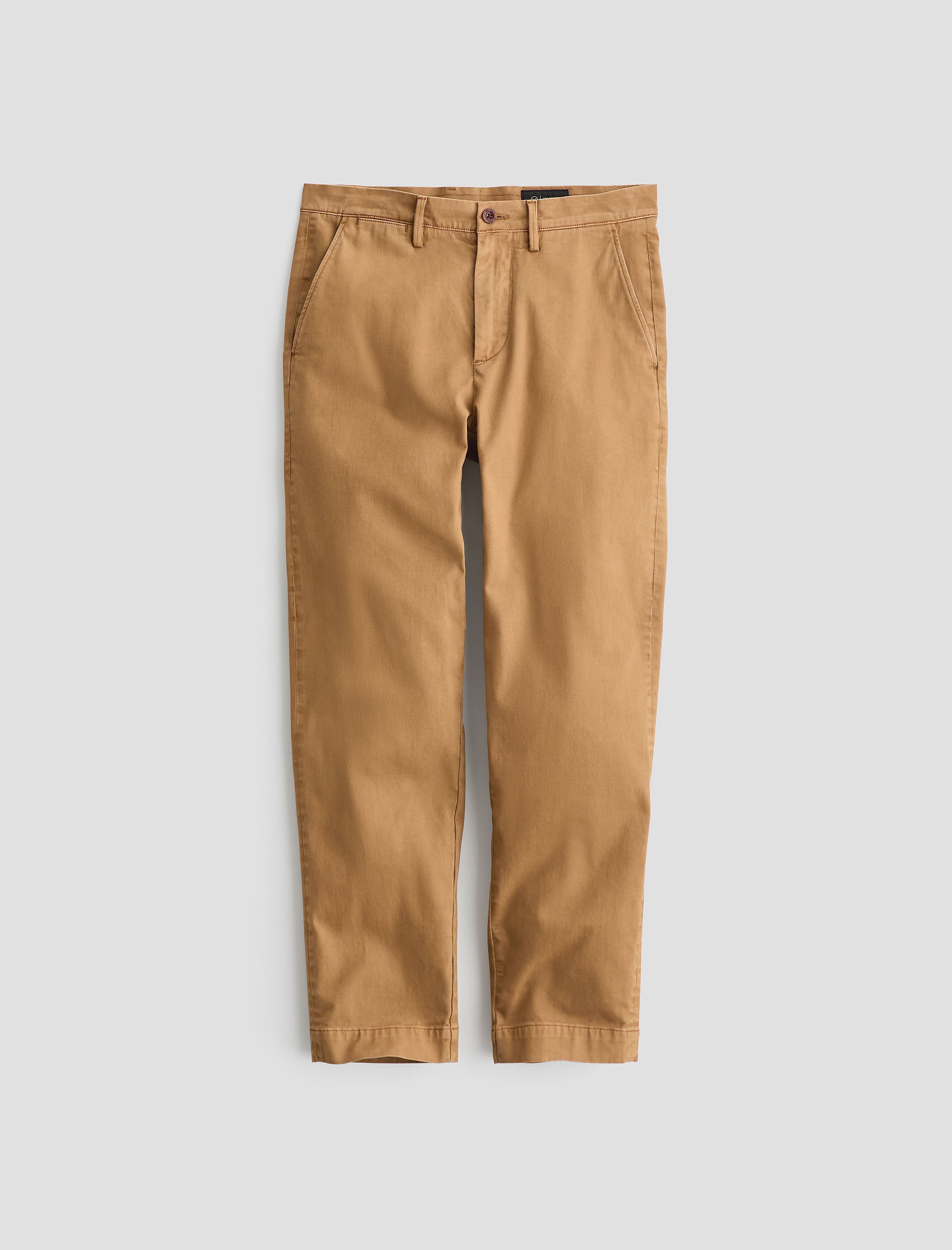Archie Sulfur Golden Hickory Straight Trouser Men Bottom Photo 9