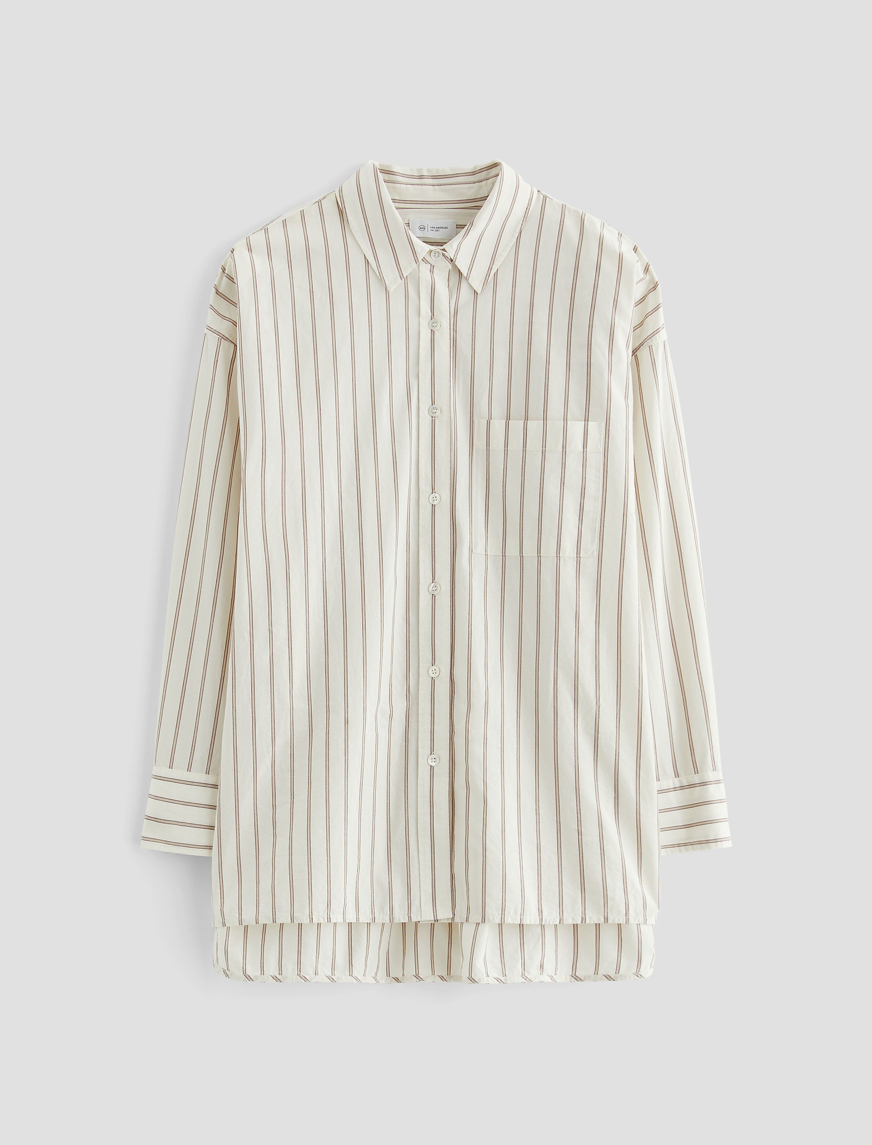 Women Brea Shirt Halo Stripe Neutral Multi at AG Jeans