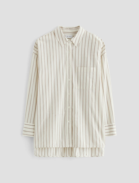 Women Brea Shirt Halo Stripe Neutral Multi at AG Jeans