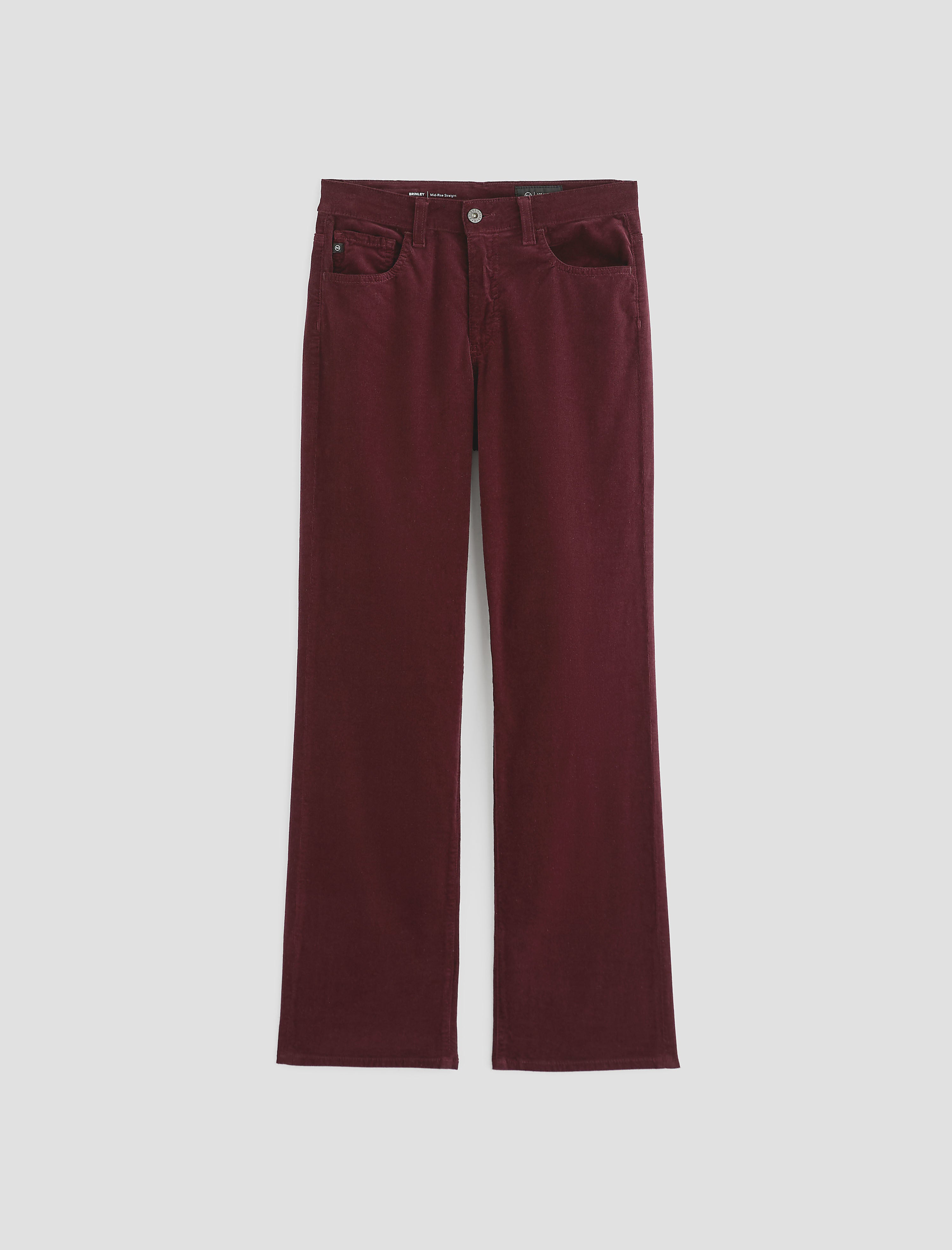 Brinley Winery Mid-Rise Straight Women Bottom Photo 9