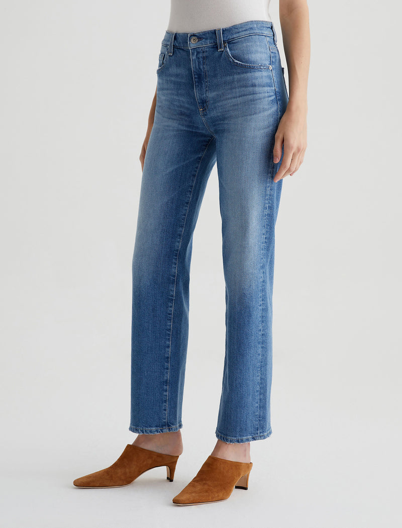 Brinley Mid Rise Straight Jean 16 Year Wash by AG Jeans