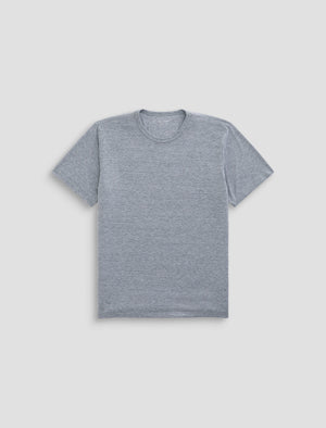 Bryce Crew Heather Grey Classic Fit Short Sleeve Crew Neck T-Shirt Men Top Photo 9