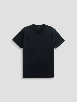 Bryce Crew True Black Classic Crew Neck T-Shirt Men Top Photo 9