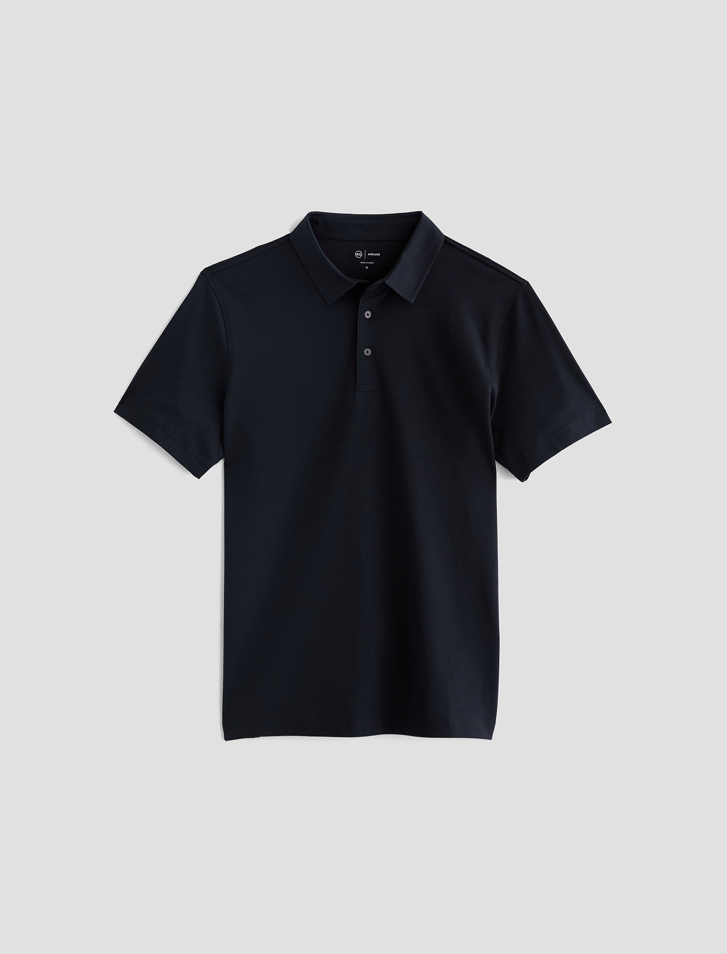 Bryce Short Sleeve Polo True Black Classic Fit Short Sleeve Polo T-Shirt Men Top Photo 9