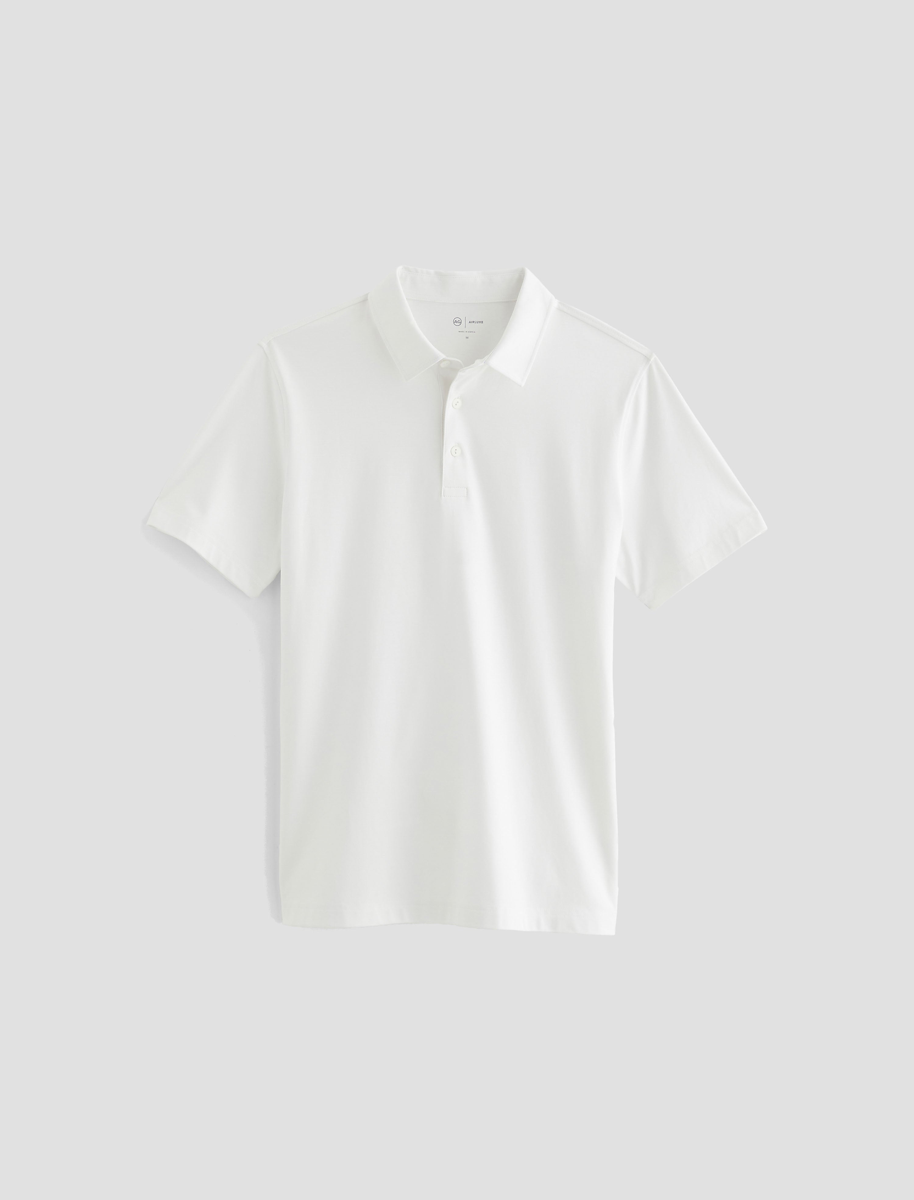 Bryce Short Sleeve Polo True White Classic Fit Short Sleeve Polo T-Shirt Men Top Photo 9