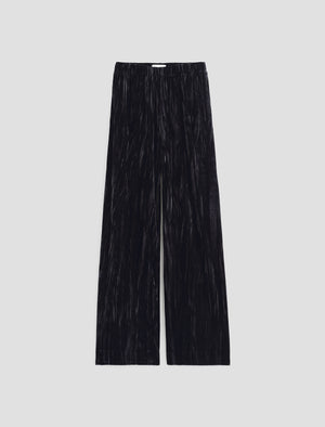 Careen Super Black Pull-On Wide Leg Women Bottom Photo 9