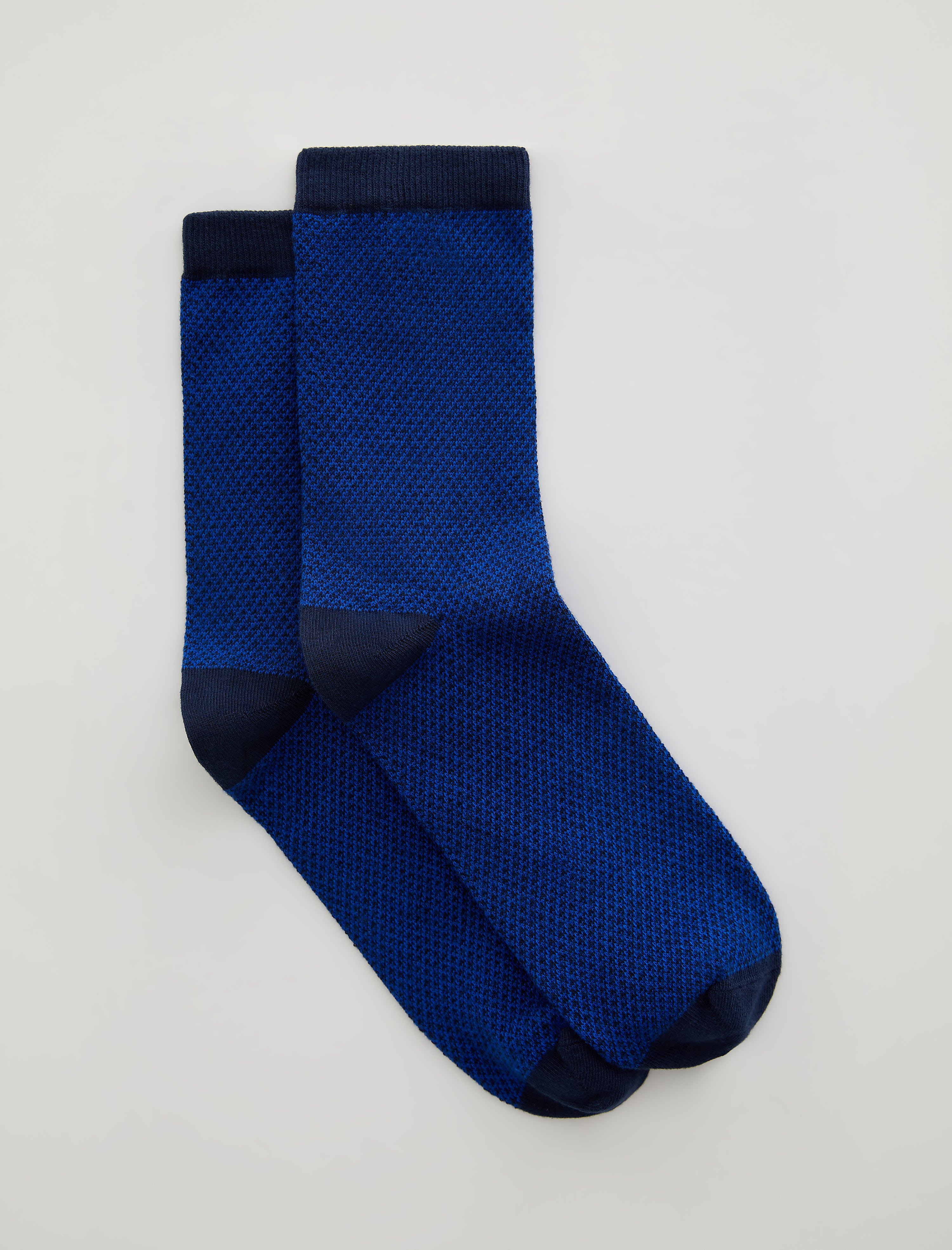 Crew Sock Check Navy Multi Unisex Unisex Accsry Photo 2