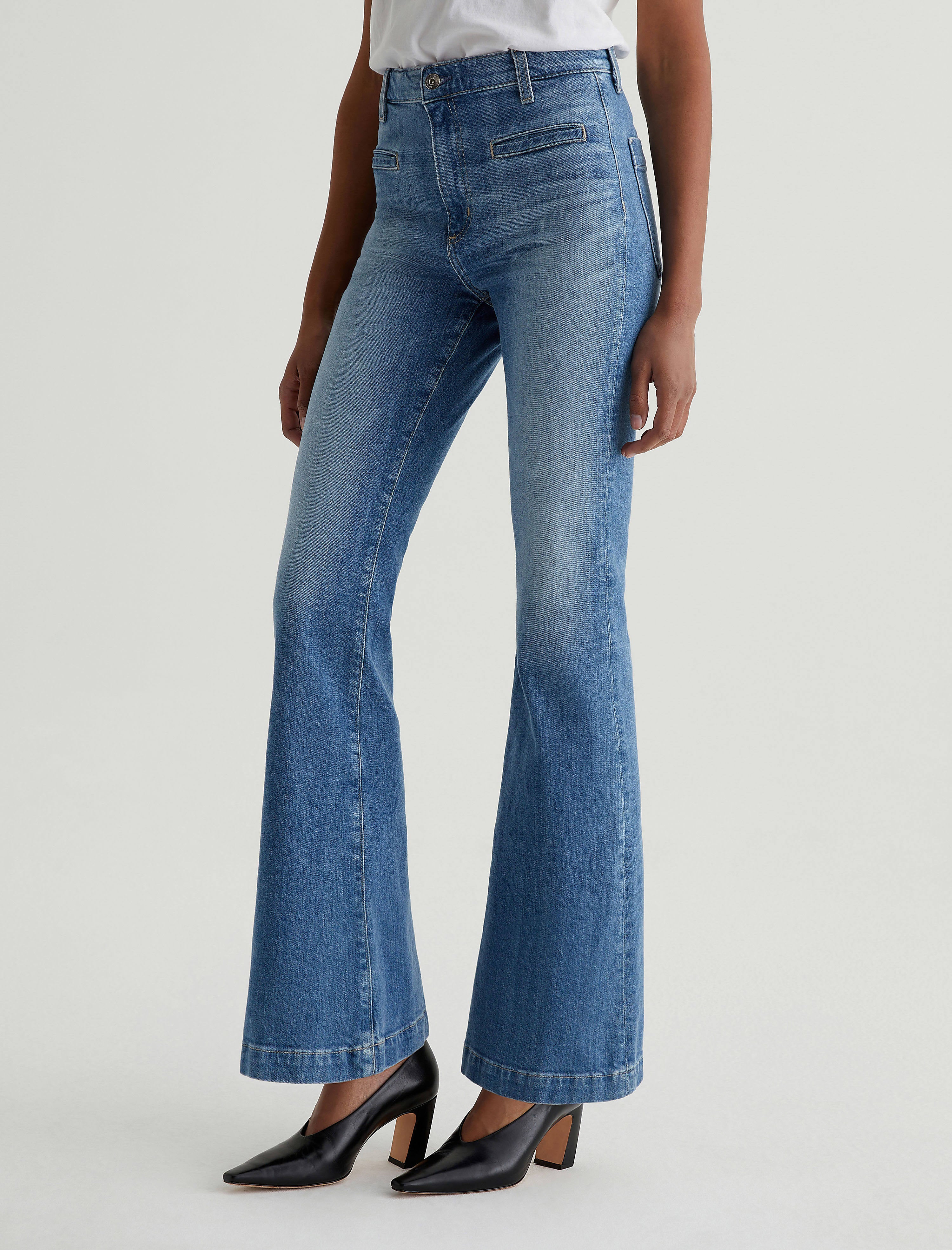 Desi Iris High-Rise Flare Women Bottom Photo 5