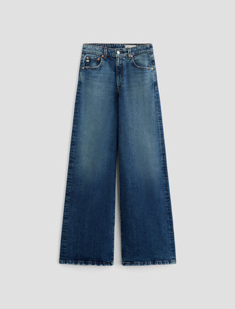 【DISCERNMENT】Wide fit real wide denim jeans Women Deven 15 Years Firenze at AG Jeans Official Store