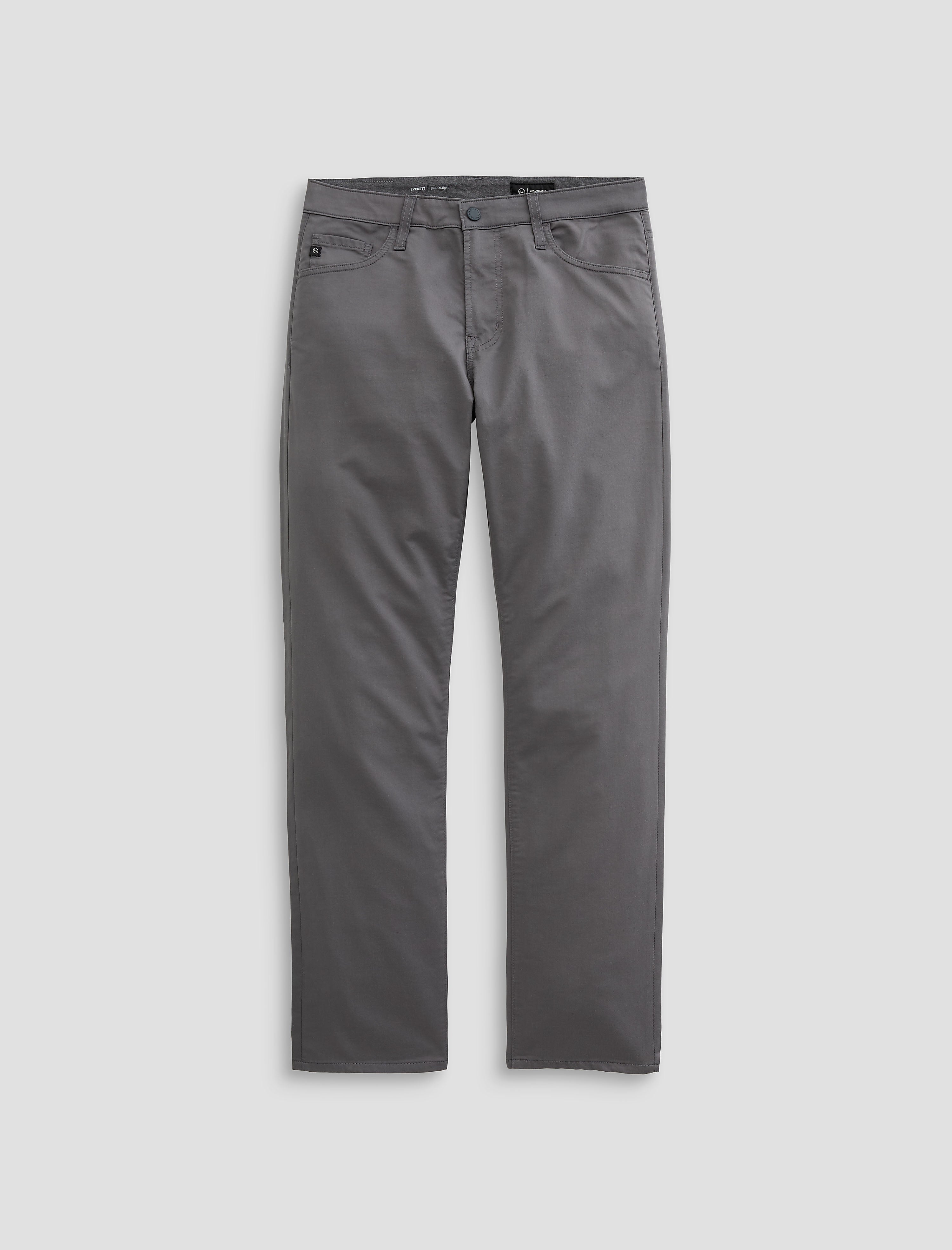 Everett Folkestone Grey Slim Straight Men Bottom Photo 9