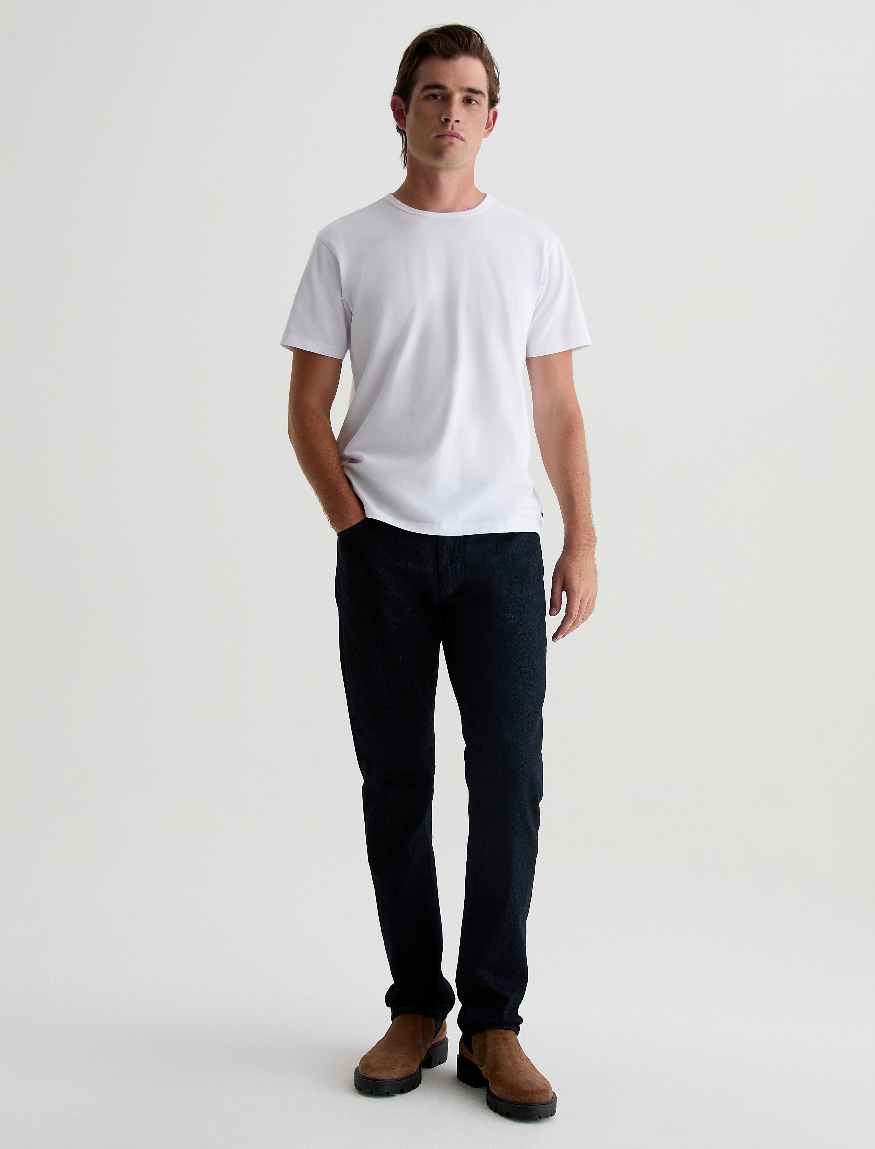 【ANGLAN】24FW★ [AG] Spread Panel Denim Work Pants ANGLAN (アングラン) - [AG]スプレッドパネルデニムワークパンツ