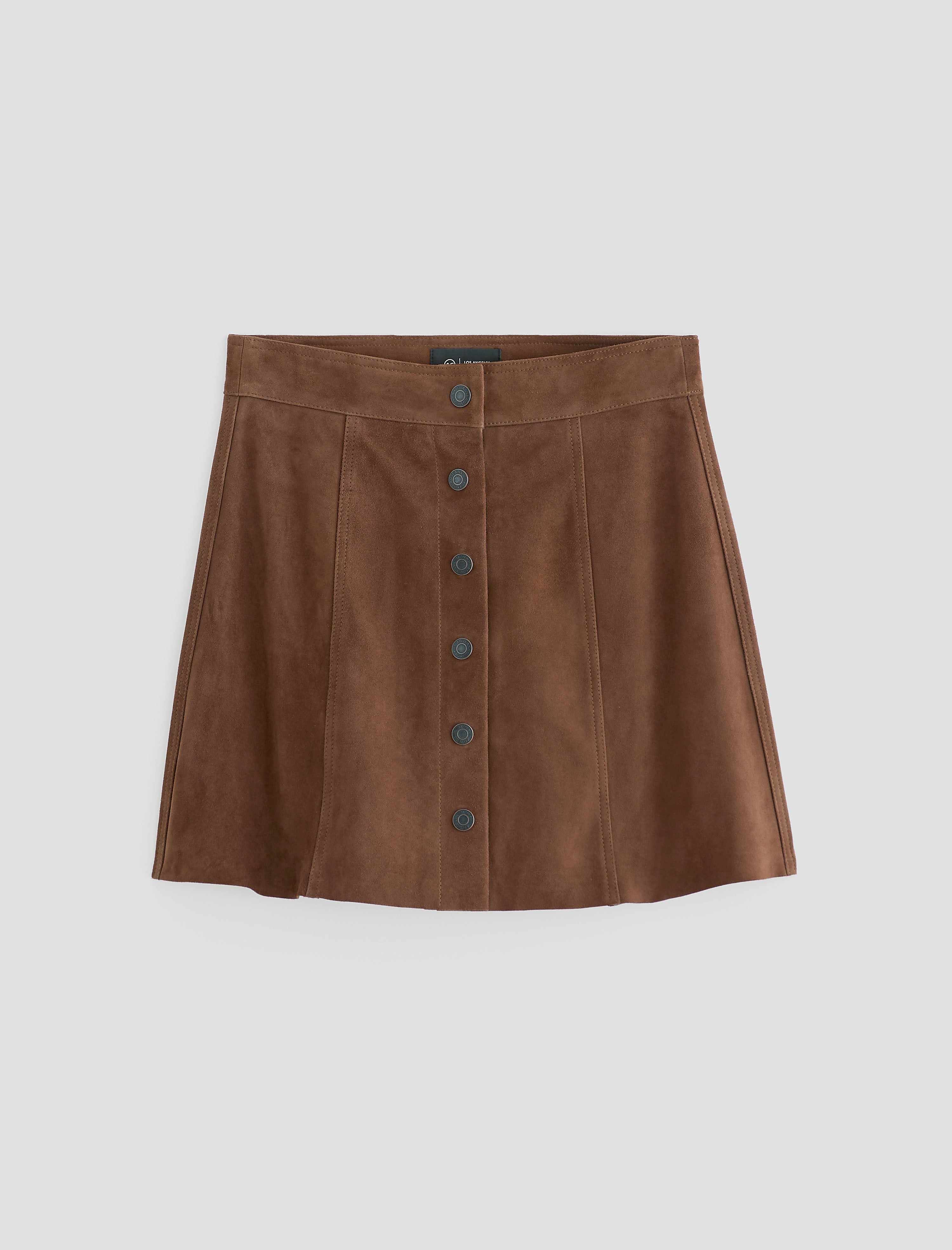 Women Evie Suede Skirt Toffee at AG Jeans Official Store