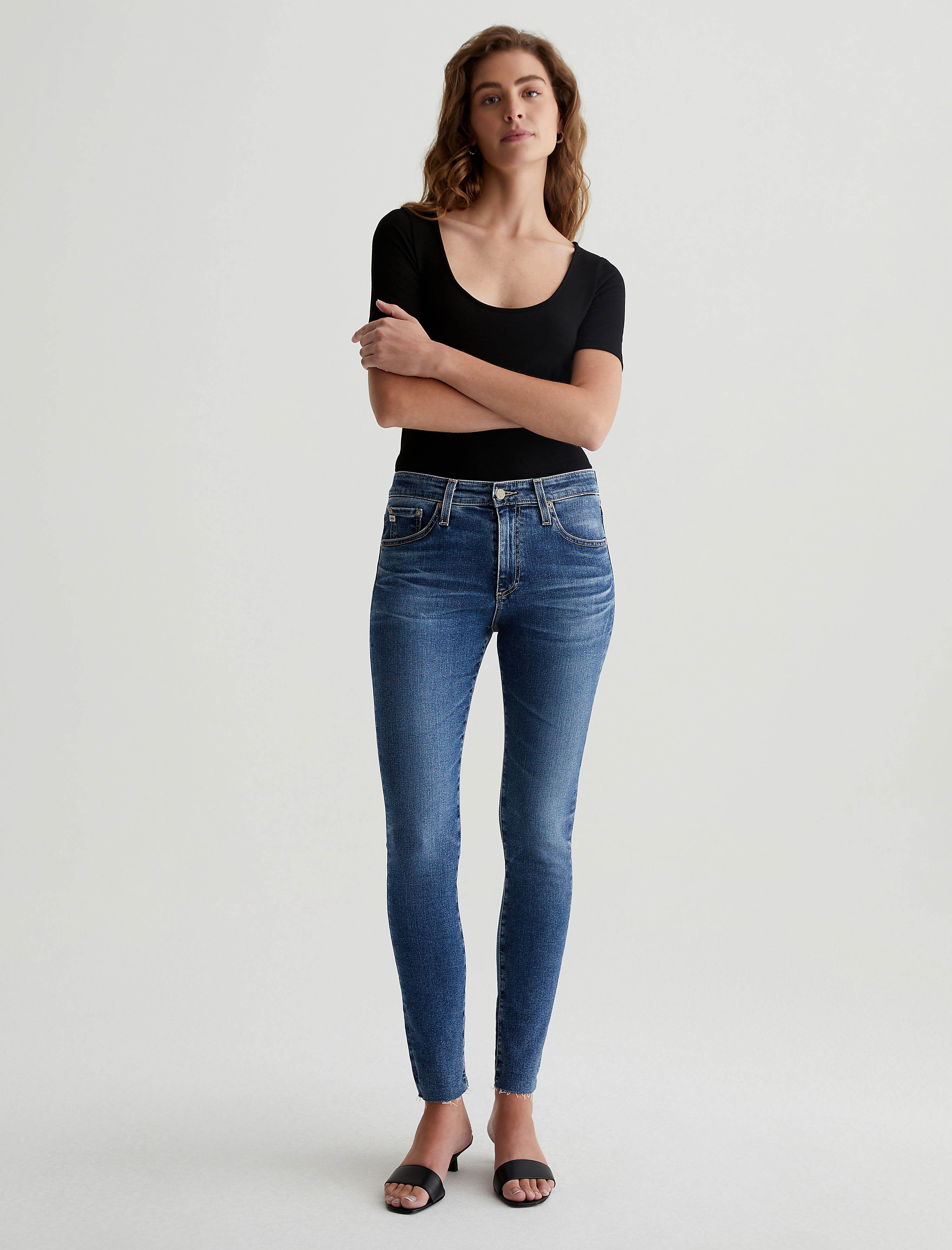 Farrah Ankle 12 Years Fluid Mid-Rise Skinny Women Bottom Photo 1