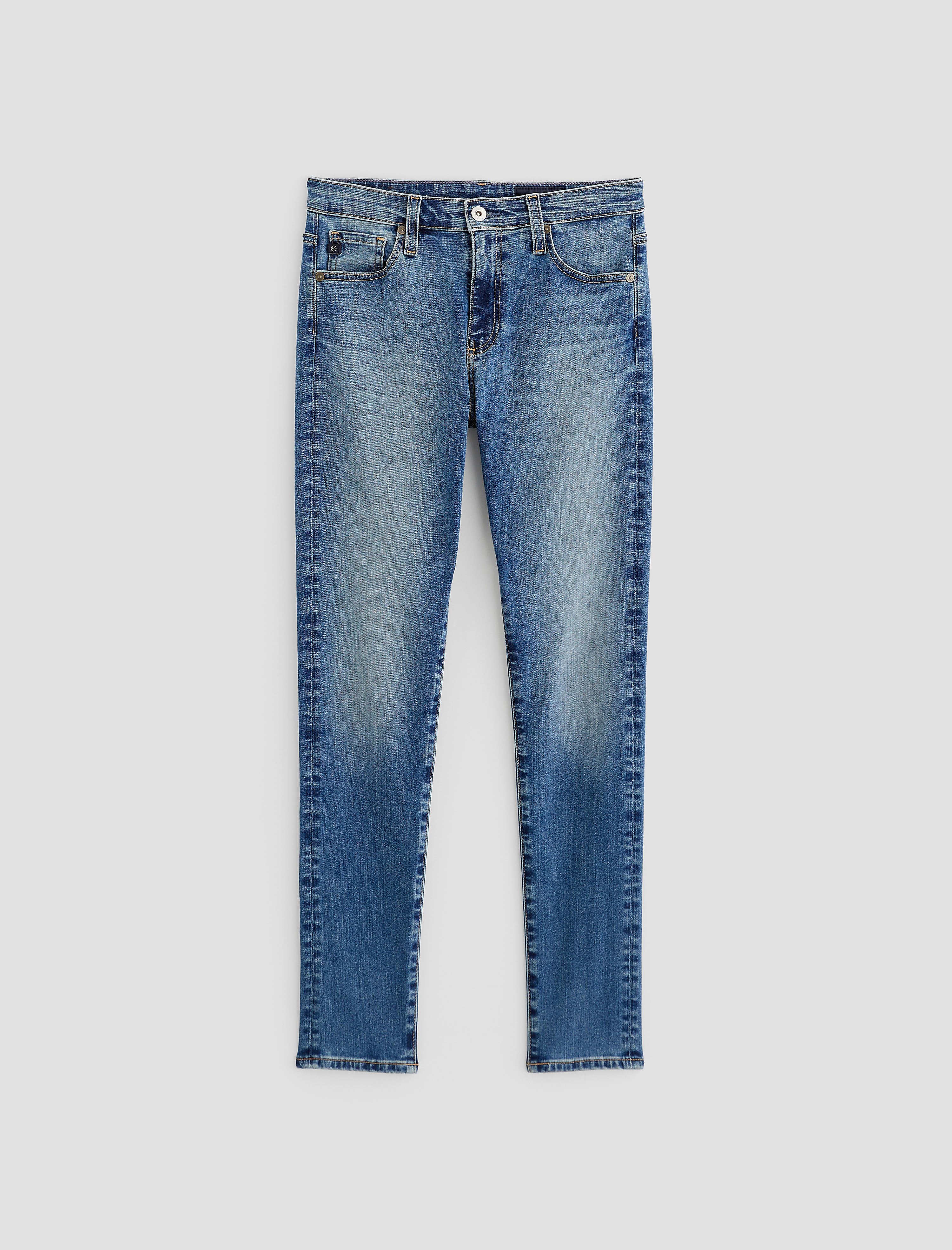 (取寄) AGジーンズ レディース ファラー ミッド ライズ スキニー アンクル ジーン イン アドーン AG Jeans women Farrah Mid Rise Skinny Ankle Jean In Adorn Adorn Women Farrah Skinny Ankle Adorn at AG Jeans Official Store