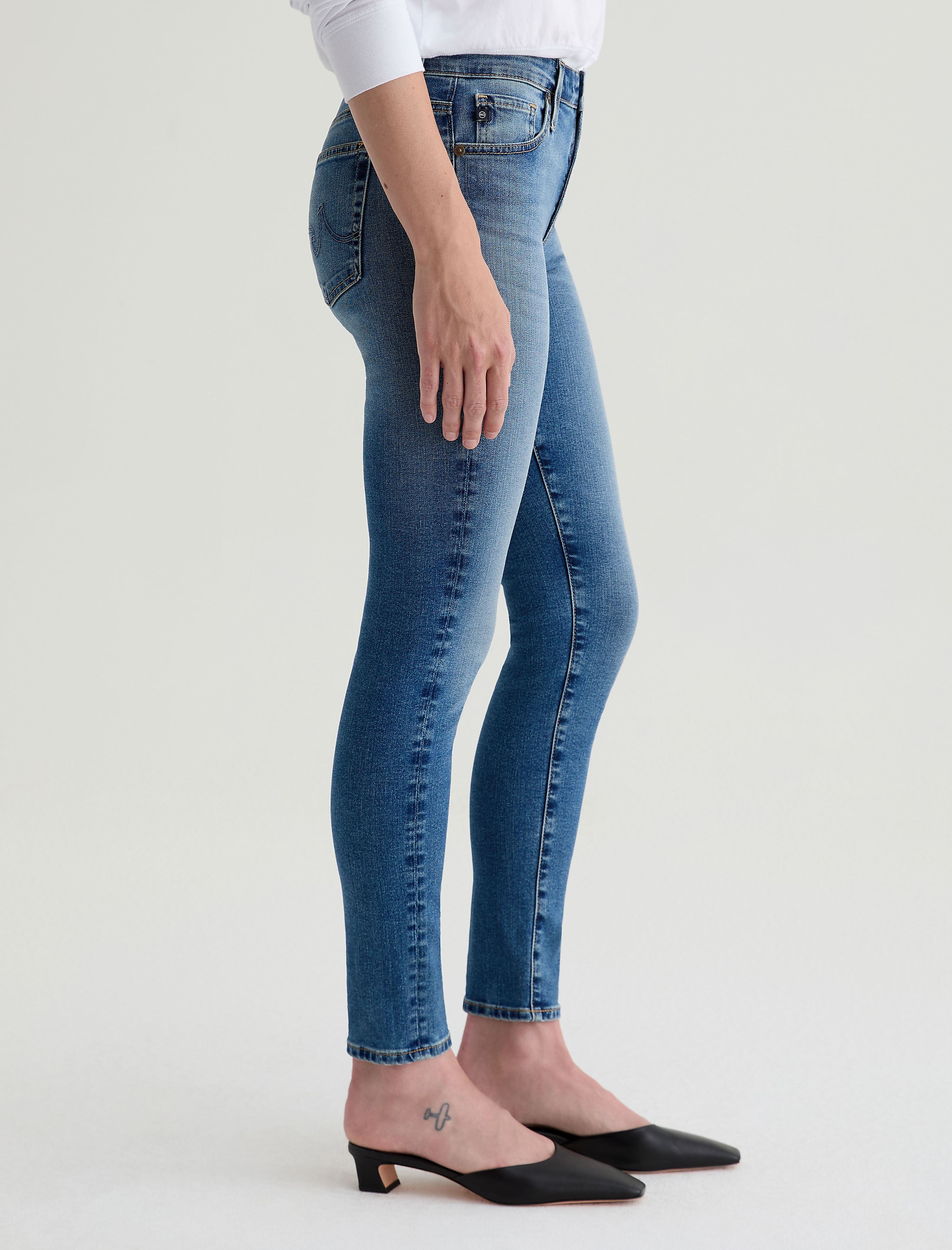 Farrah Skinny Ankle Adorn Mid-Rise Skinny Women Bottom Photo 4
