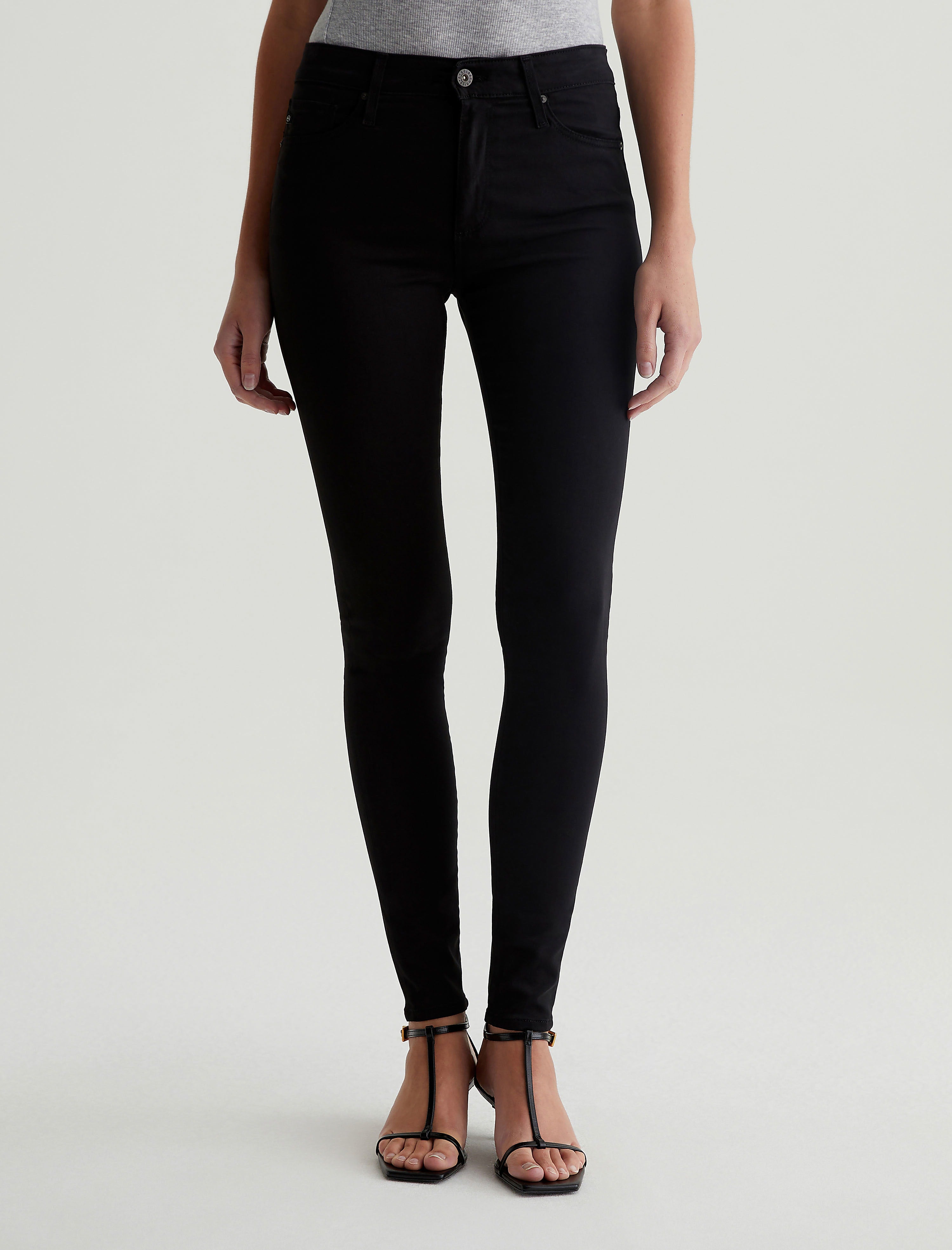 Womens Legging Ankle Super Black at AG Jeans Official Store