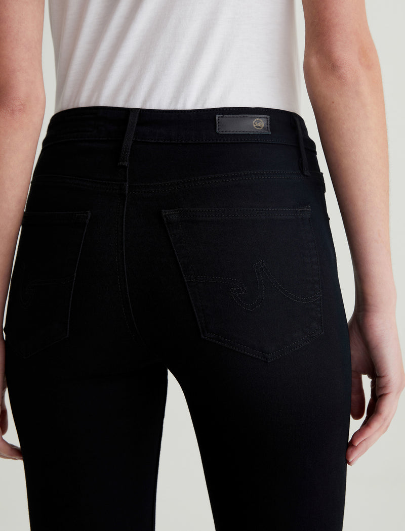 Womens Farrah Skinny Super Black at AG Jeans Official Store