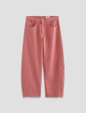 Hattie Crop Peony High-Rise Barrel Women Bottom Photo 9