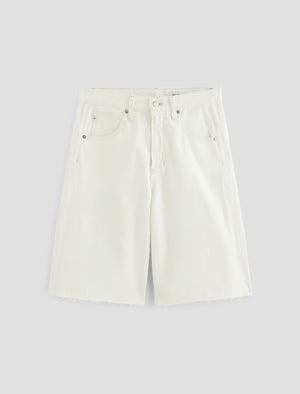 Hattie Short Ivory Mist High-Rise Bermuda Women Bottom Photo 9