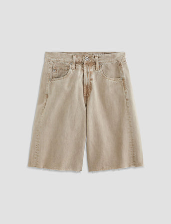 Women Hattie Short Sulfur Simple Taupe at AG Jeans Official