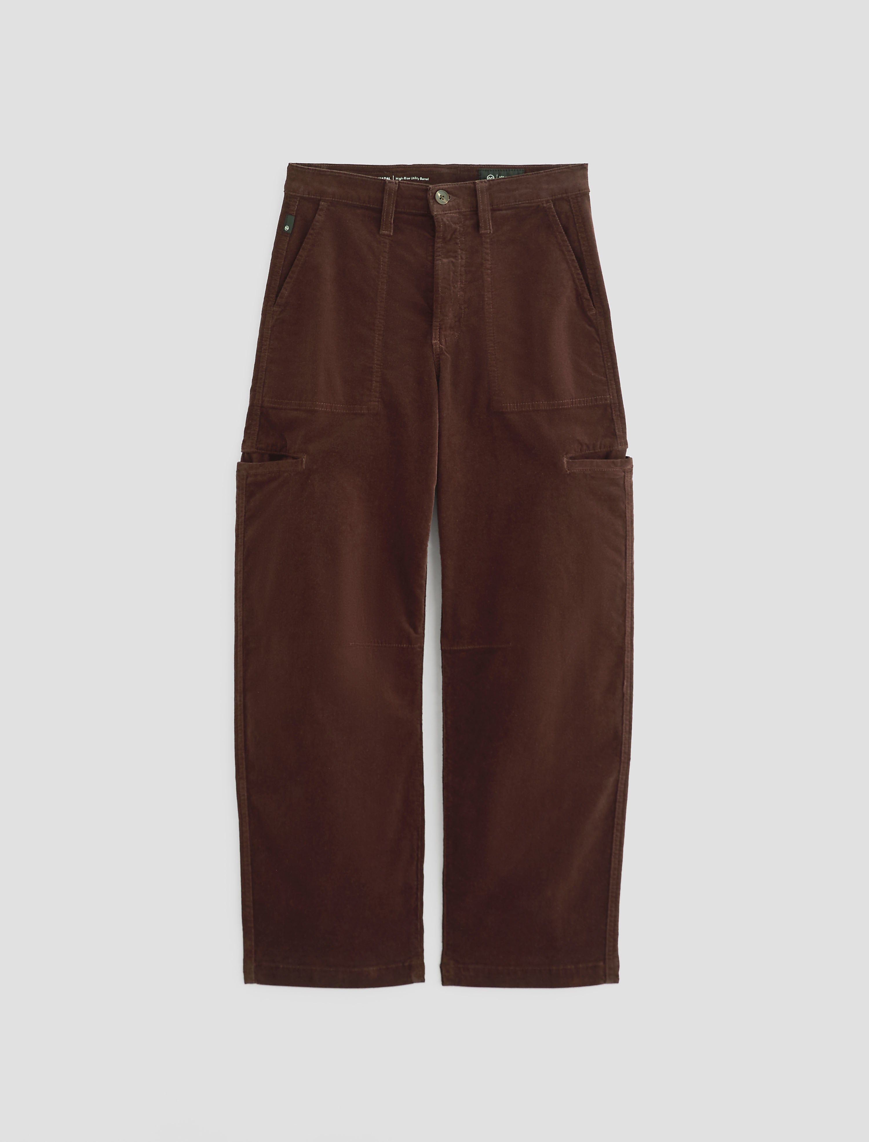 Hazal Coffee Bean High-Rise Utility Barrel Women Bottom Photo 9