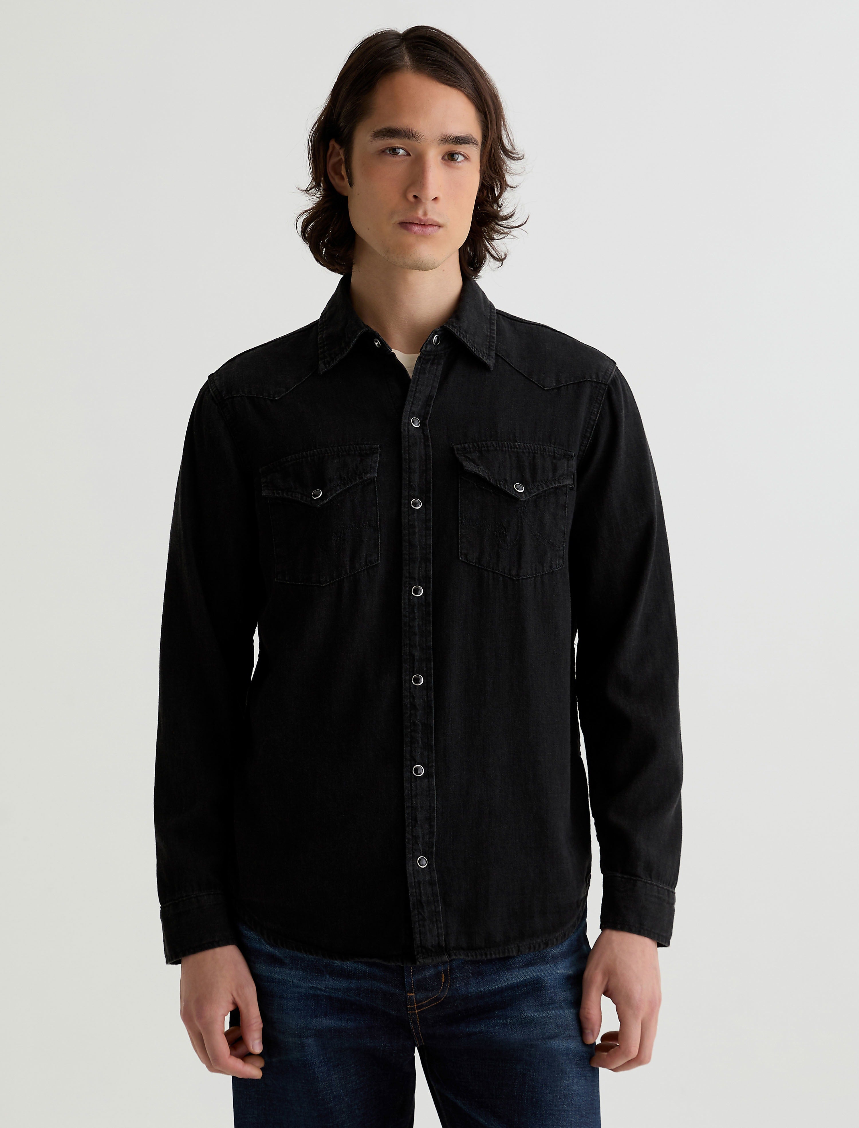 Huston Western Shirt Chapman Classic Fit Men Top Photo 1