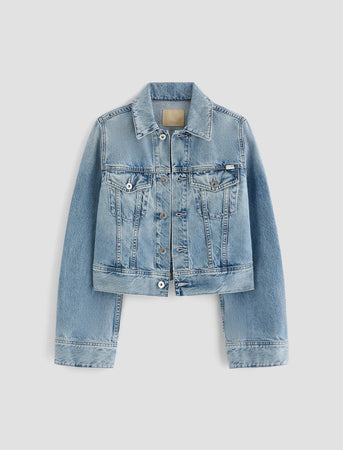 is-ness（イズネス）の「NU TRUCKER JACKET（デニムジャケット