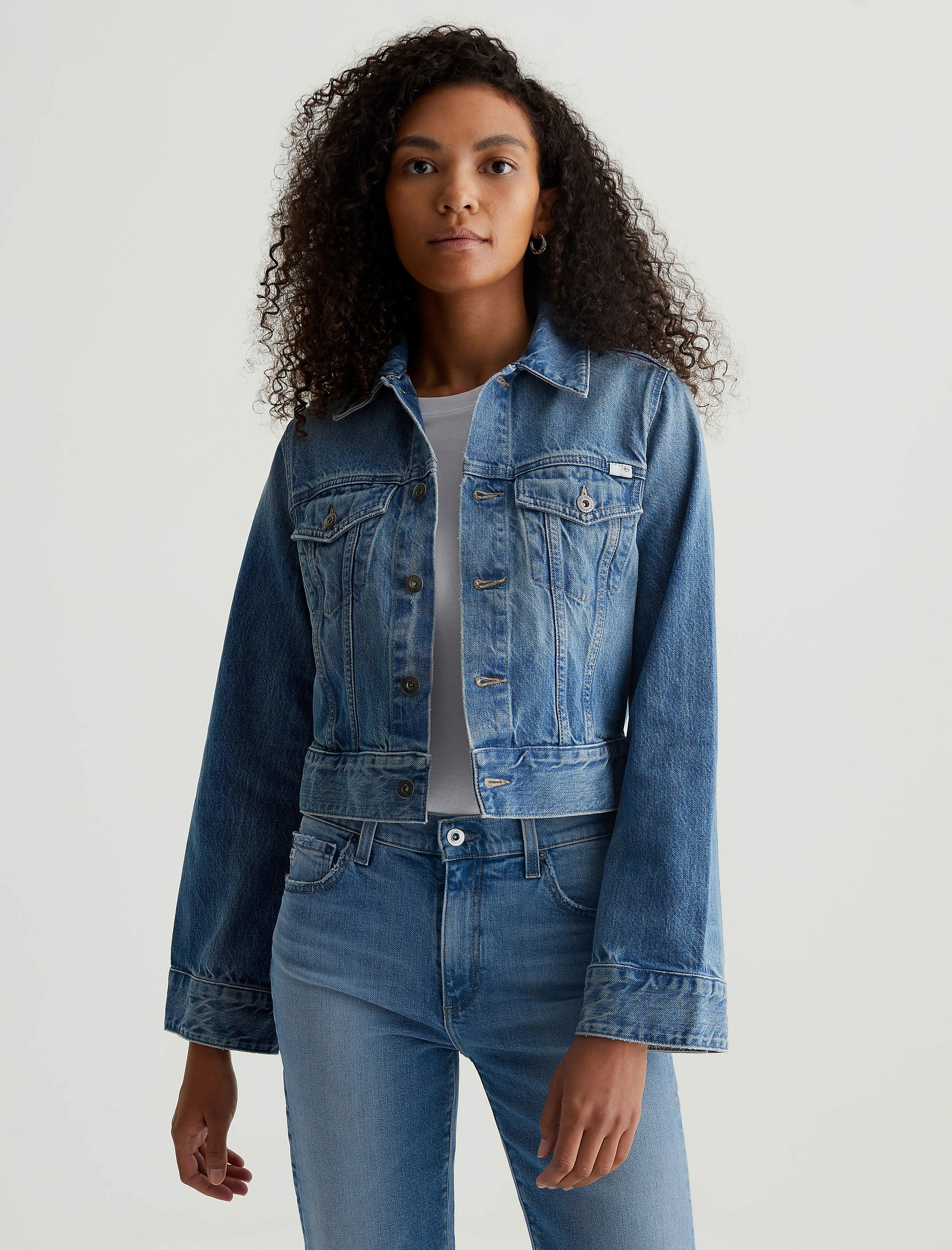 room306 stitch denim shirt jacket