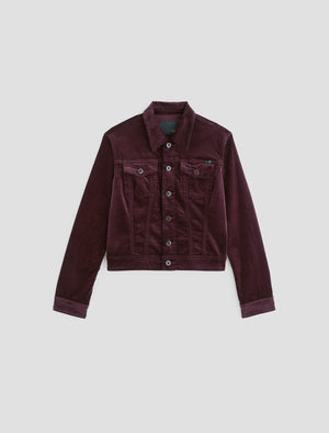 Isa Jacket Winery Cropped Trucker Jacket Women Top Photo 9