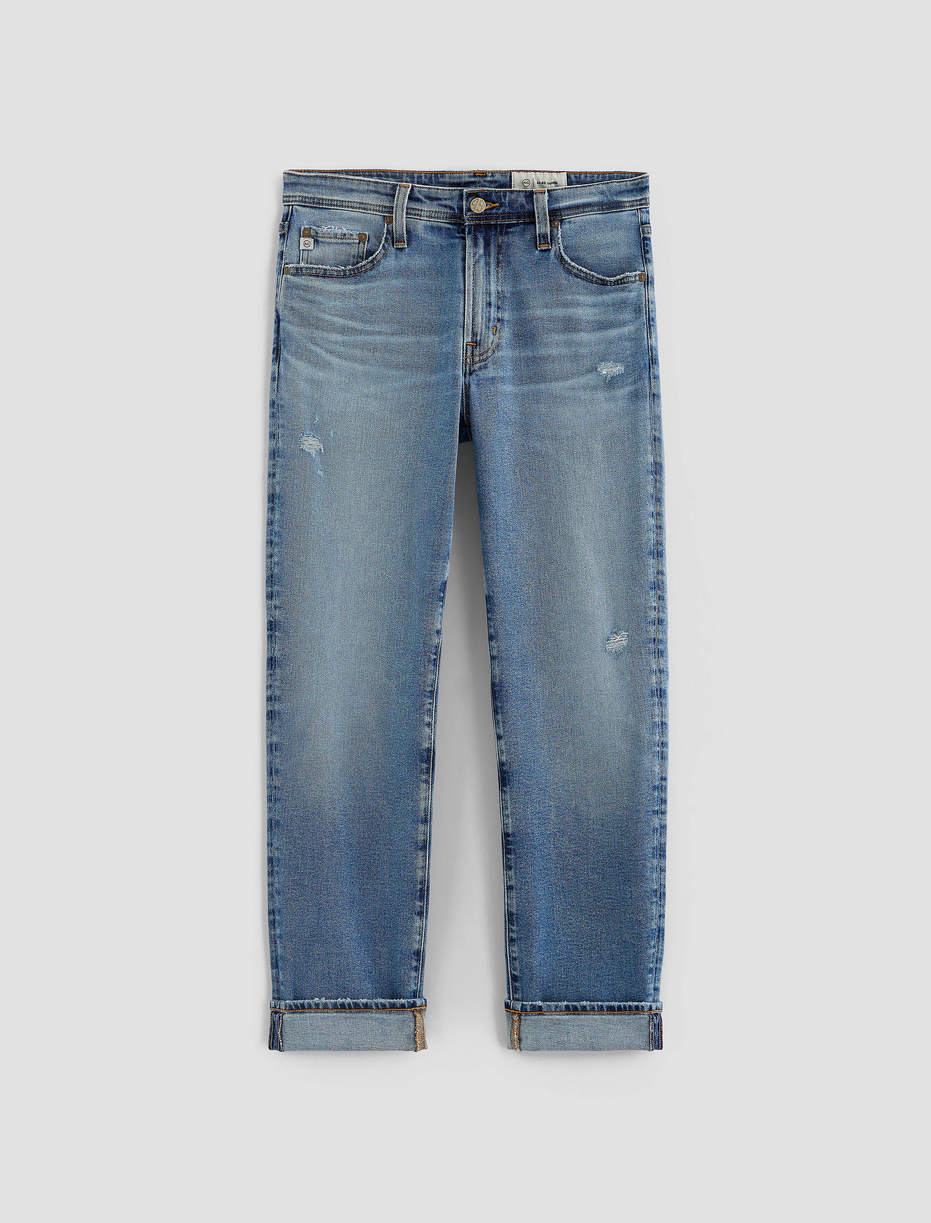 【AAKE】DAILY STRAIGHT DENIM DAZE Women's Daily Driver High-Rise Skinny Straight Jeans