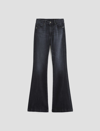 Gradient Dye Flare Jeans マメ24aw Mame Kurogouchi】Gradient Dye Flare Jeans - black - | loop