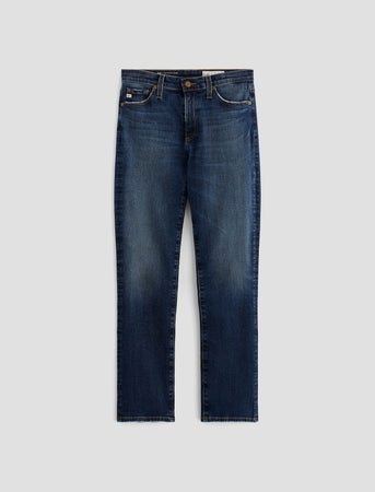 ◆UNKNOWN PLANET◆ High rise slim straight fit denim PT Women Mari 9 Years Helsinki at AG Jeans Official Store