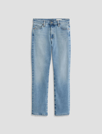 (取寄) AGジーンズ レディース マリ ミッドライズ スリム ストレート クロップ ジーンズ イン マリナ ブルー AG Jeans women Mari Mid-Rise Slim Straight Crop Jeans in Marina Blue Marina Blue Women Mari Crop Marina Blue at AG Jeans Official Store