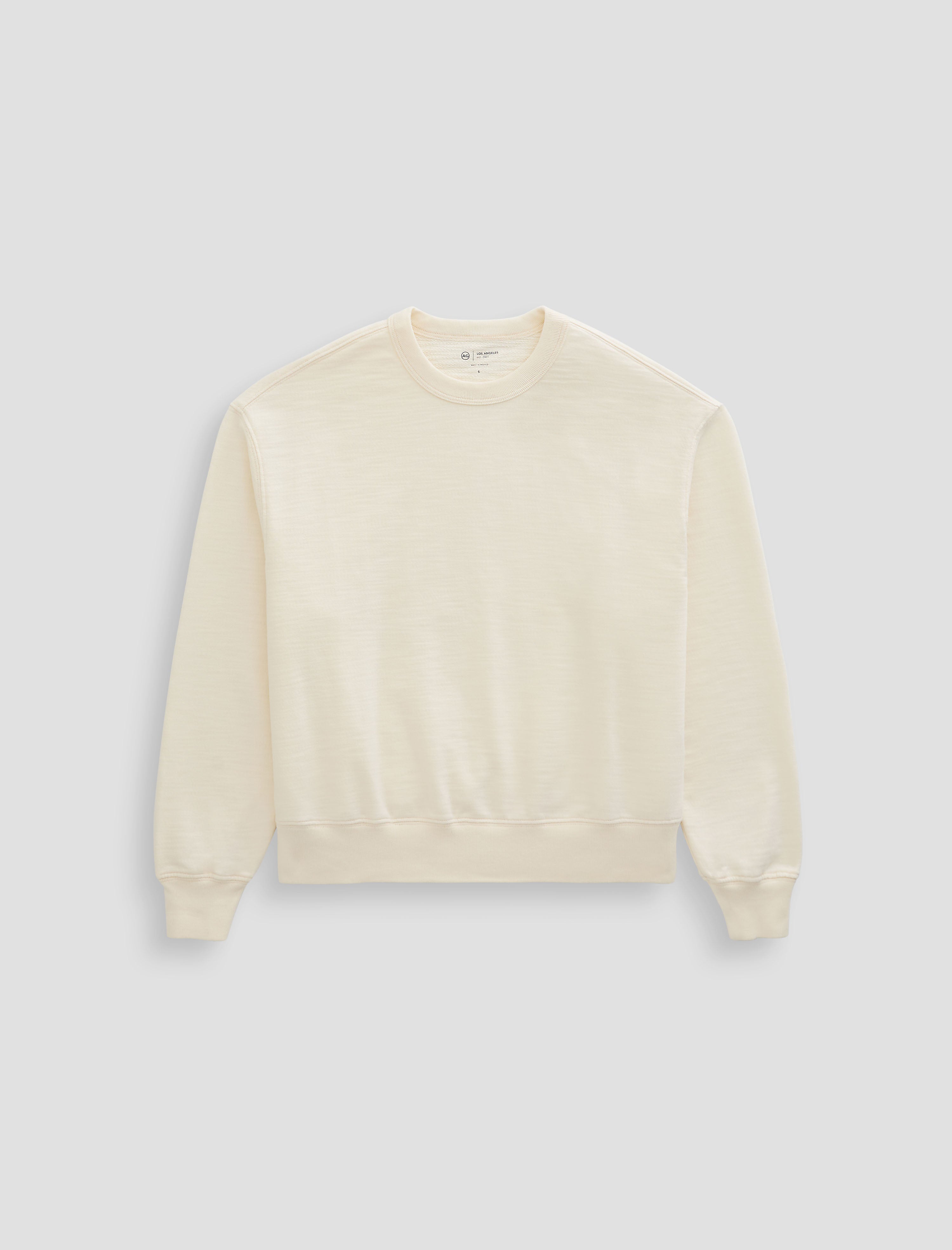 Womens Nova Crew IVORY DUST at AG Jeans Official Store