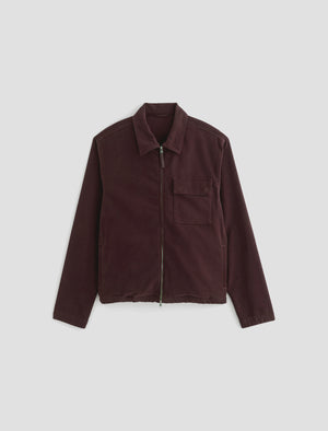 Philip Zip Jacket Mulberry Modern Chore Coat Men Top Photo 9