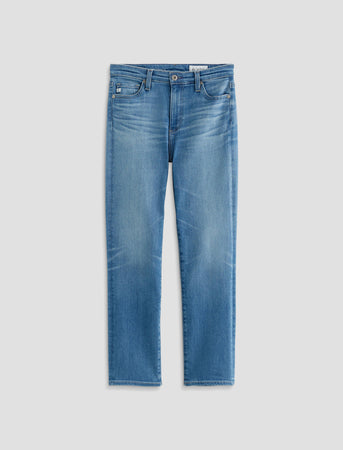 【PORTERNA】Cigarette Washed Wide Jeans Sierra Stonewashed Wide Leg Jeans in Lightweight Denim