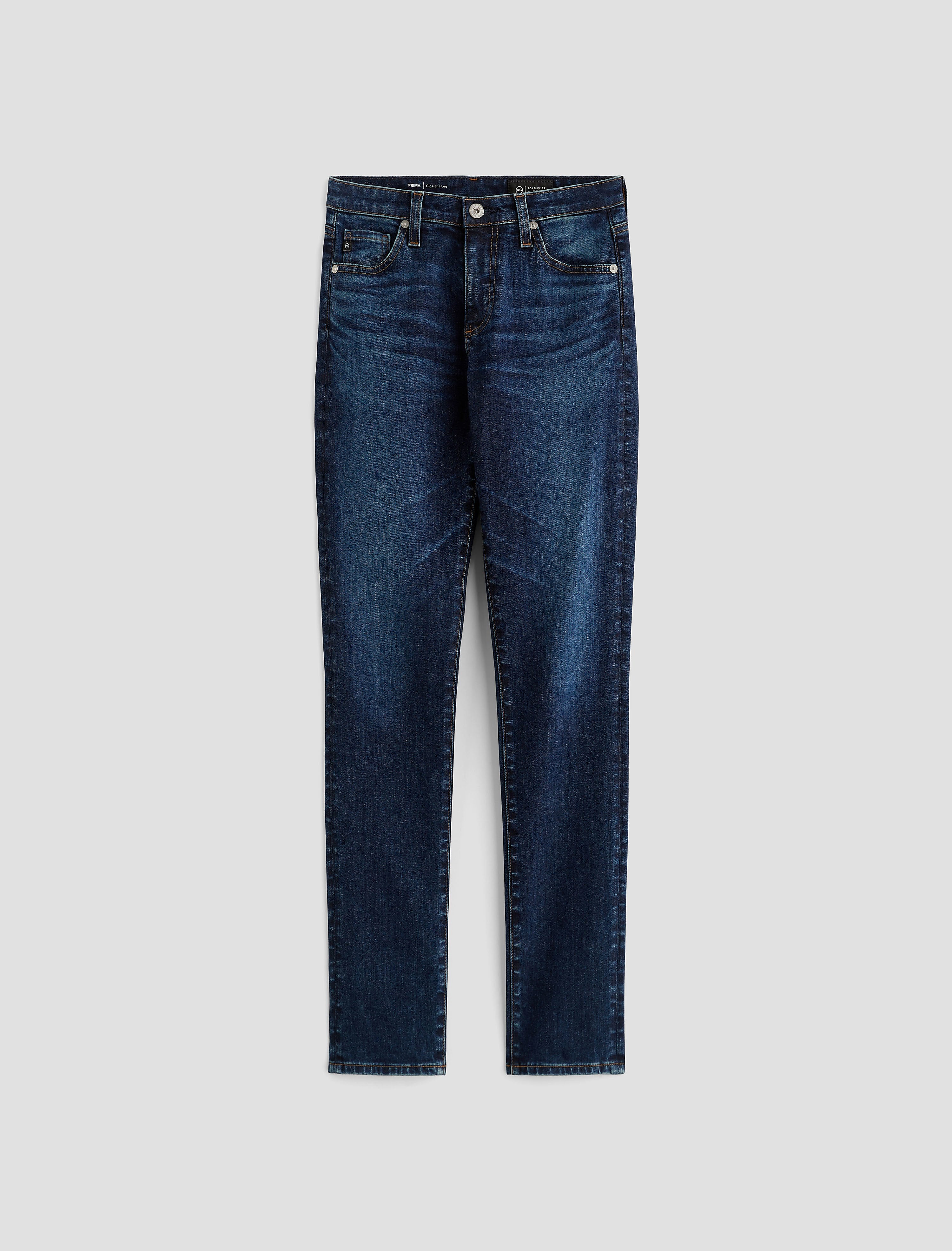 【AG】Prima シガレット パンツ シンプル ポケット ブラウン Prima Cigarette Crop at AG Jeans Official Store