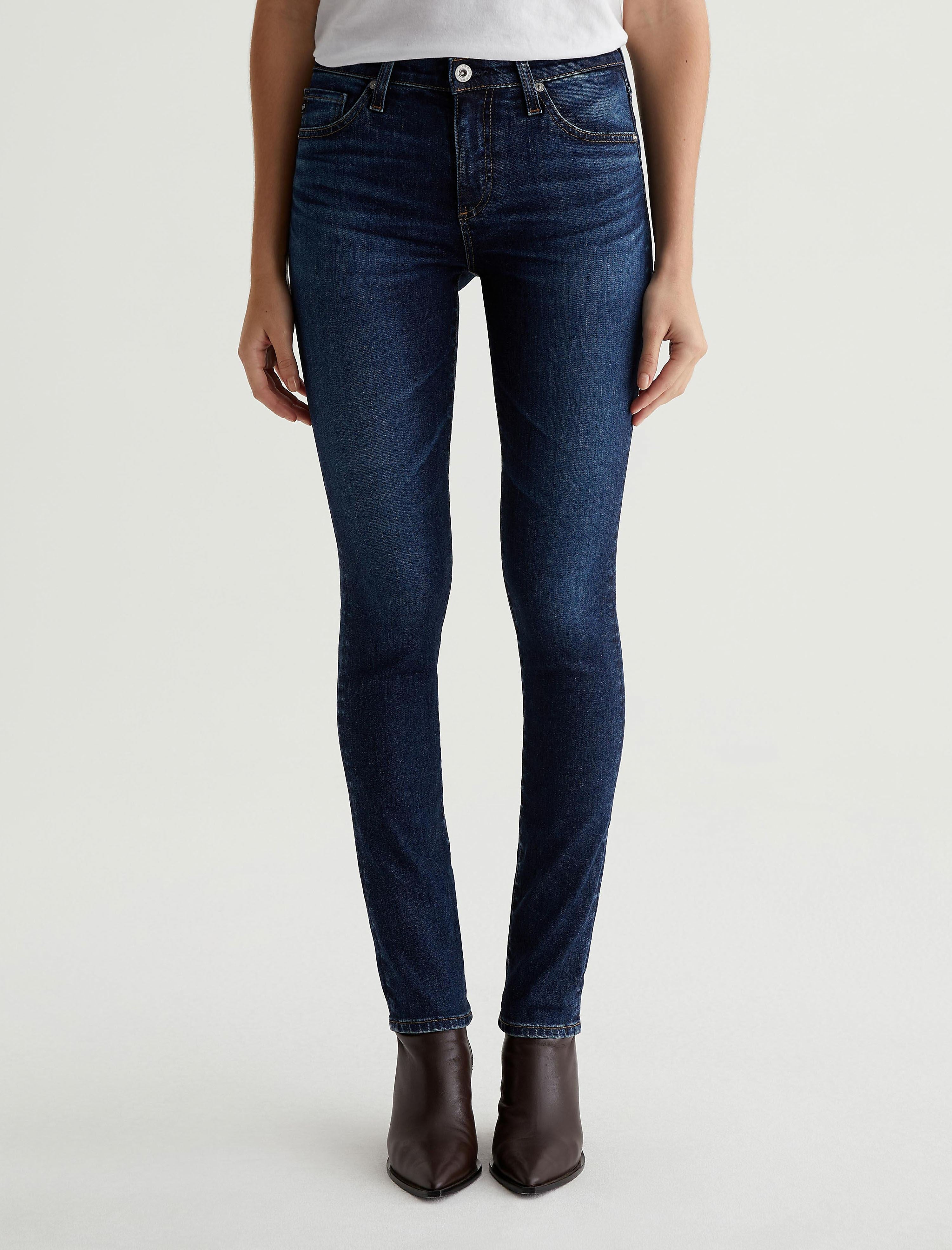 Womens Prima Vapor Wash Vp Goldrush at AG Jeans Official Store