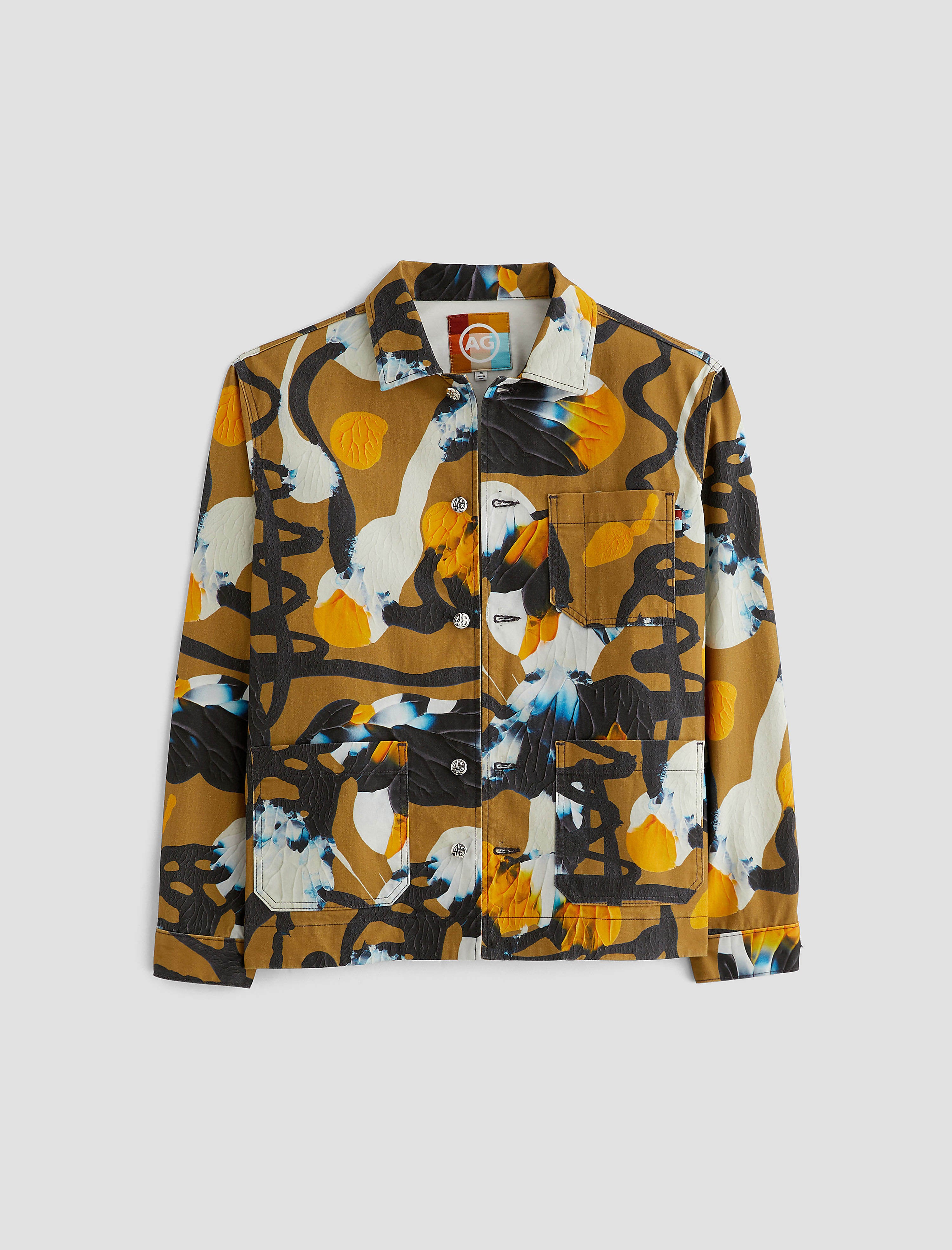 Roari Traces Of Past Chore Jacket Men Top Photo 9
