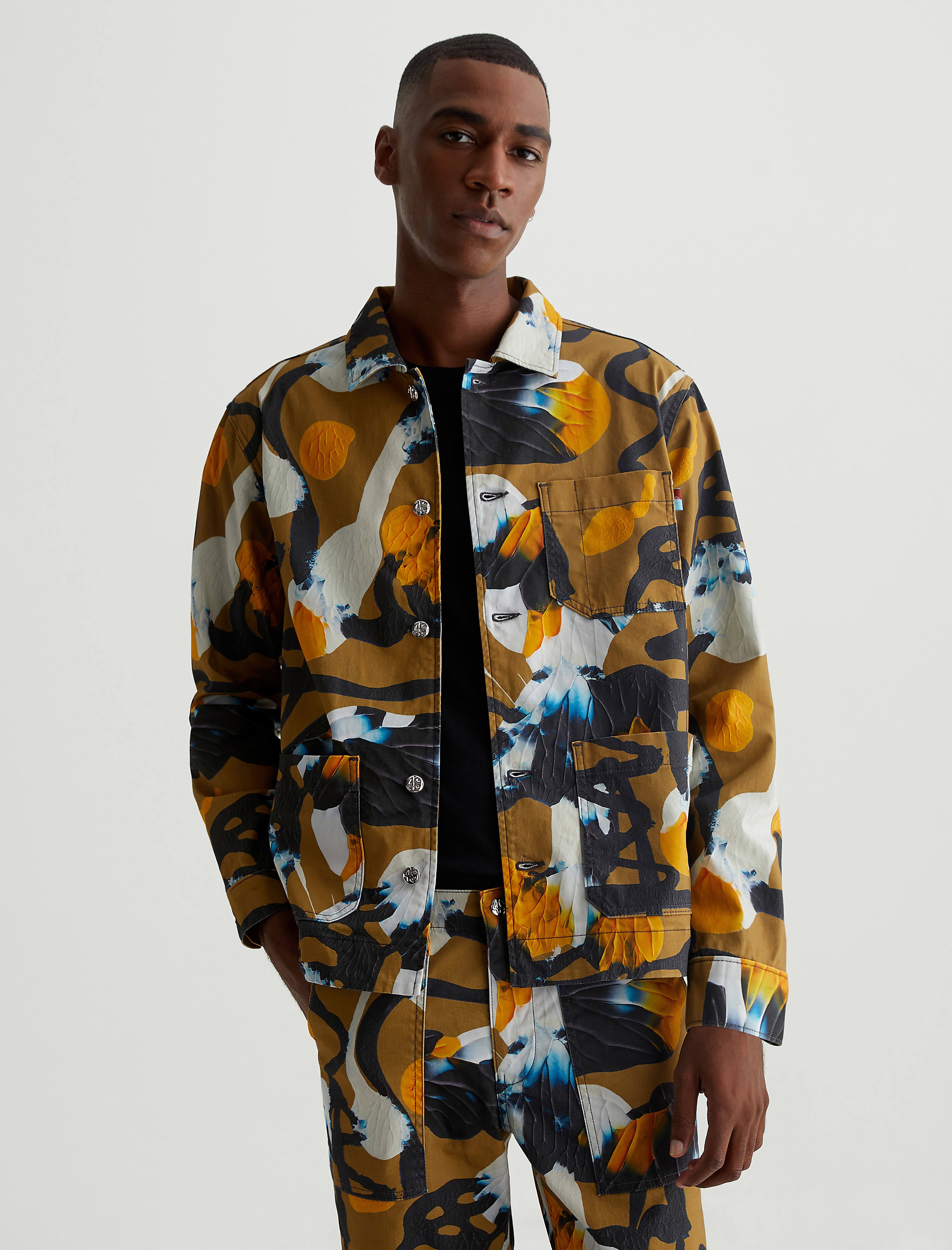 Roari Traces Of Past Chore Jacket Men Top Photo 1