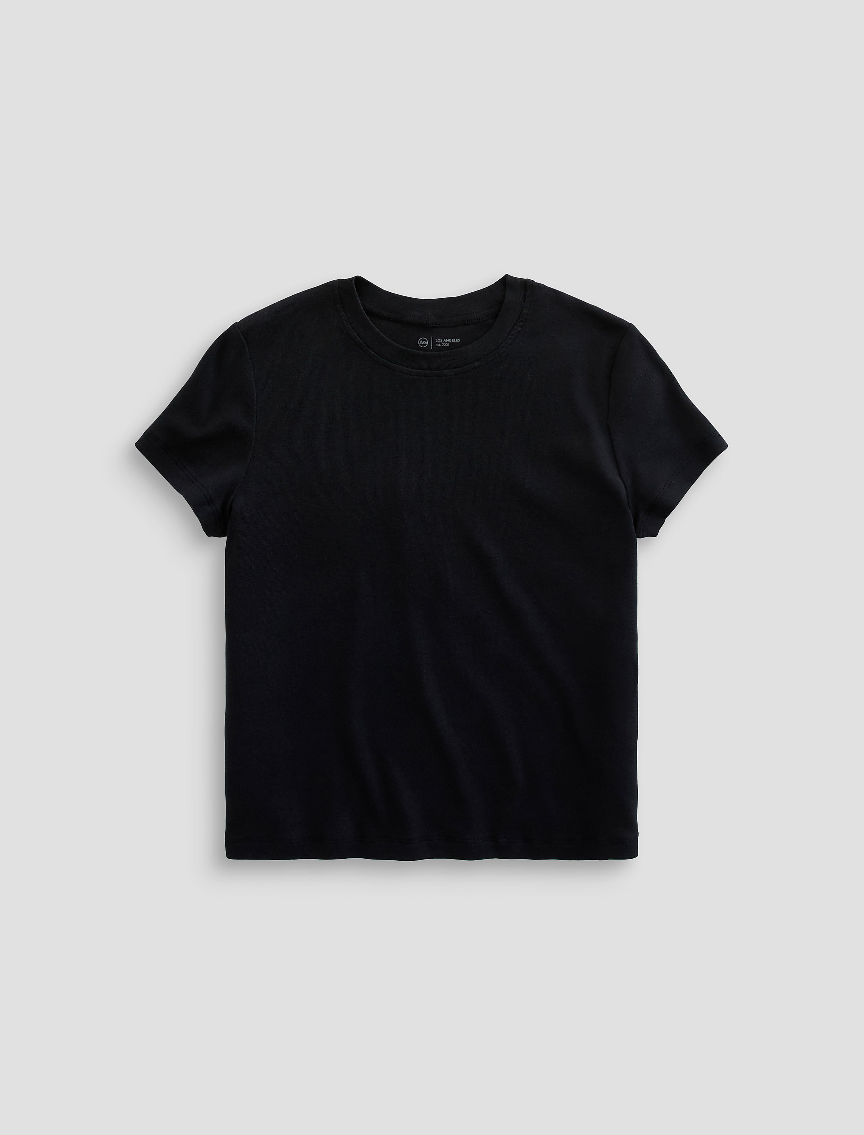 Sadie Crew Super Black 90'S Vintage Crop Short Sleeve T-Shirt Women Top Photo 9