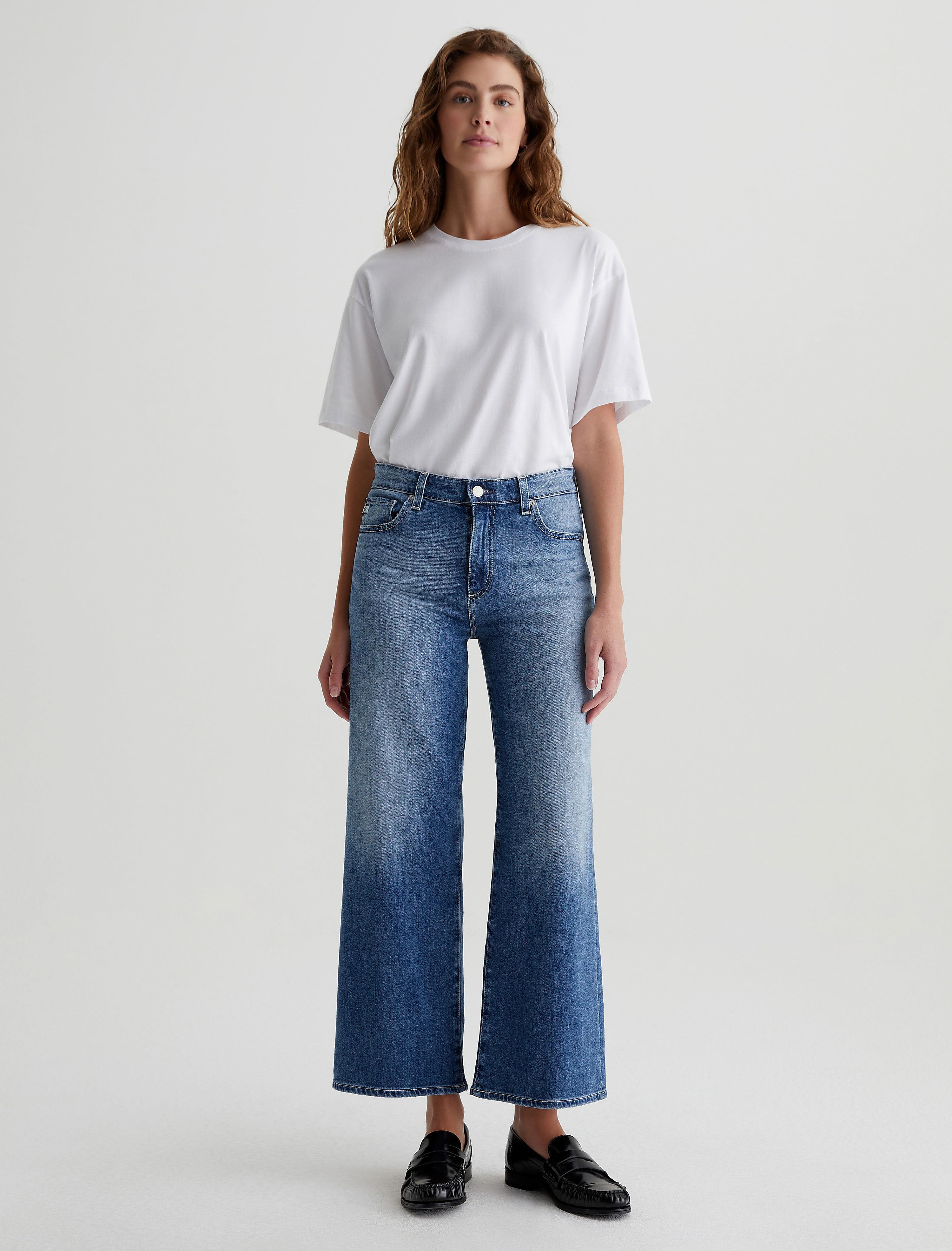 Women Saige Wide Leg Crop 7 Years Antwerp at AG Jeans