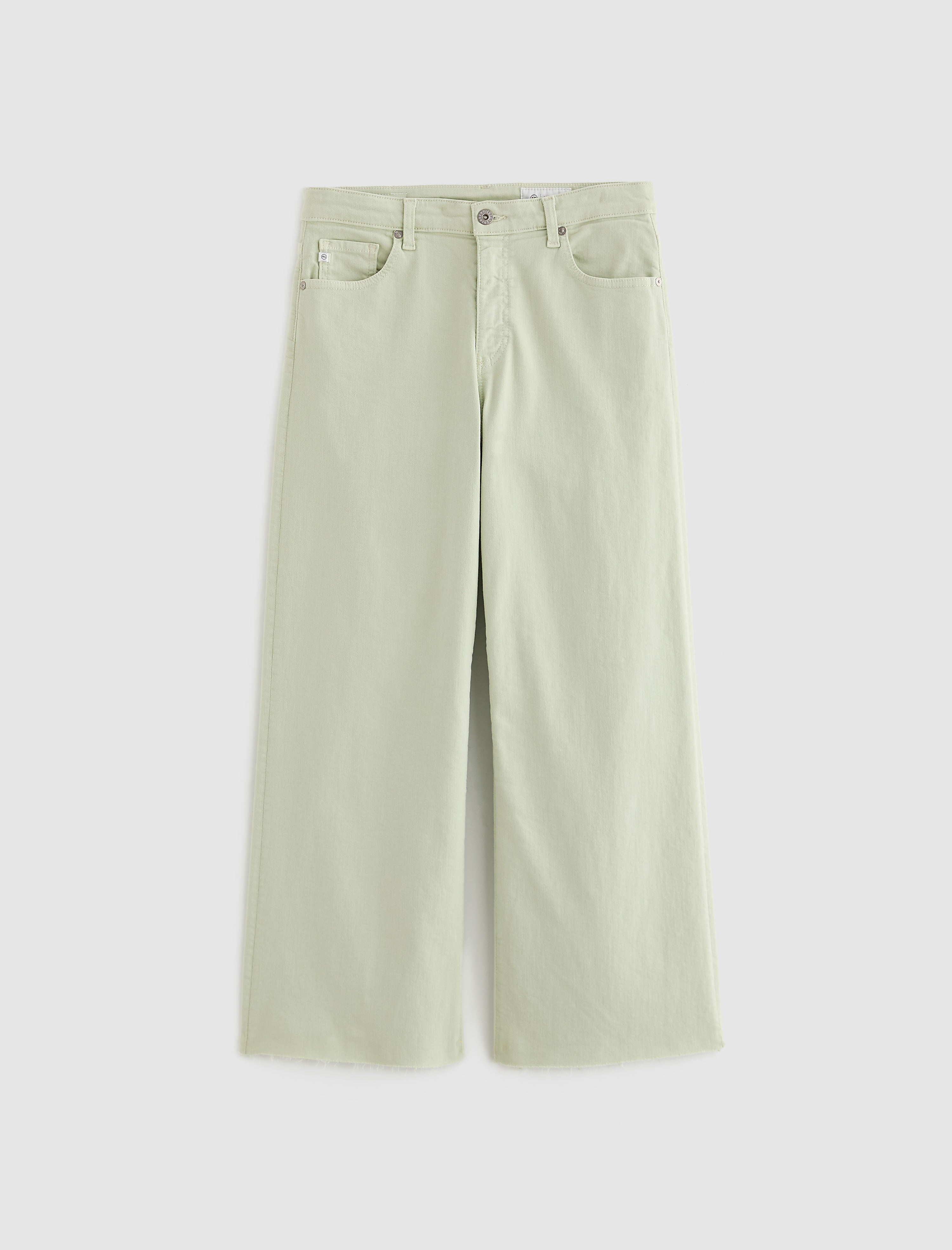 Women Saige Wide Leg Crop Sulfur Pumice at AG Jeans Official