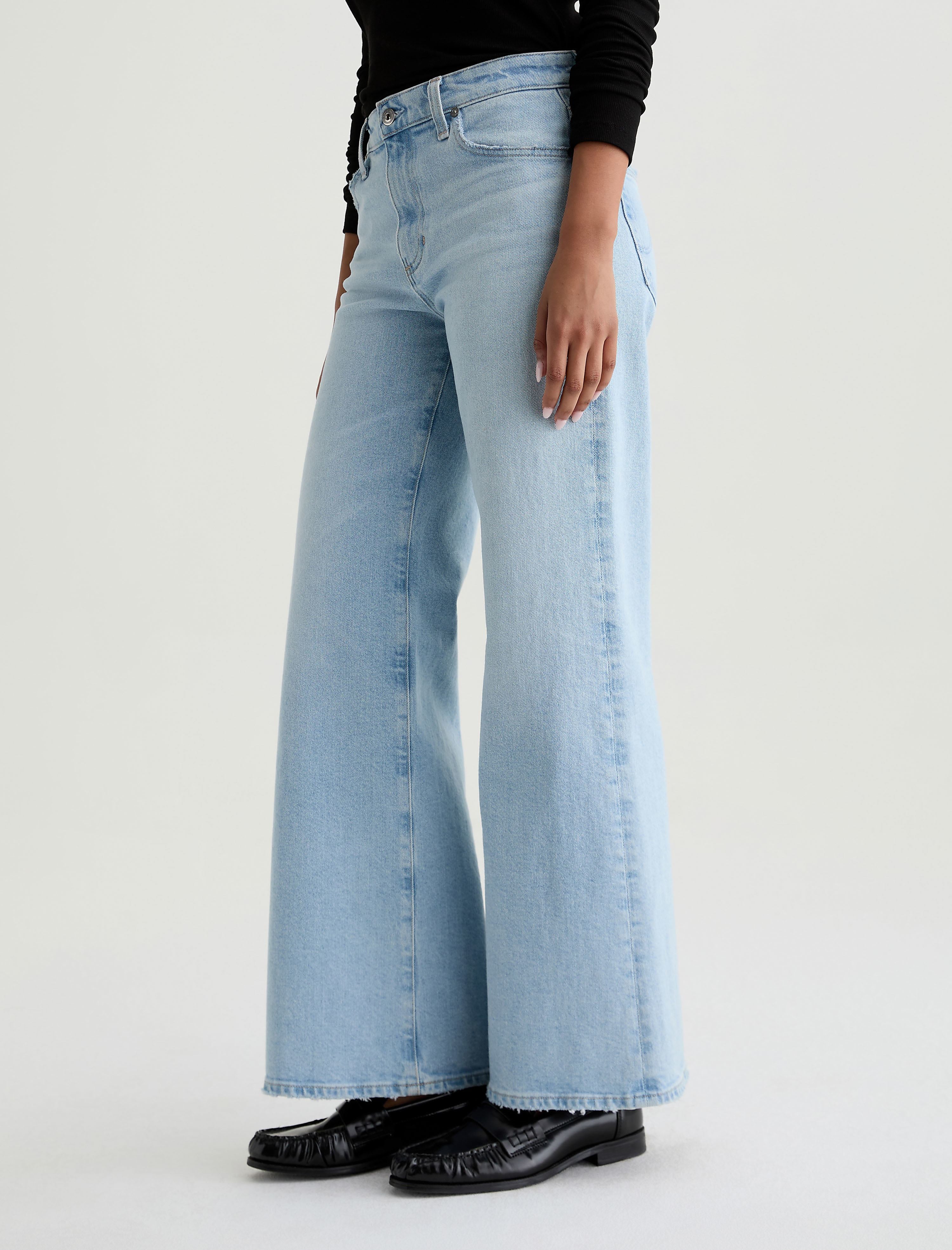 Saige Wide Leg Florina Mid-Rise Fit Women Bottom Photo 5