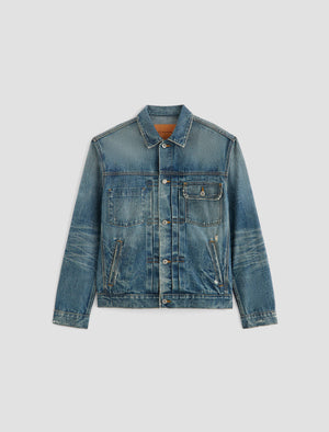 Sid 19 Years Garden Grove Pleated Trucker Men Top Photo 9